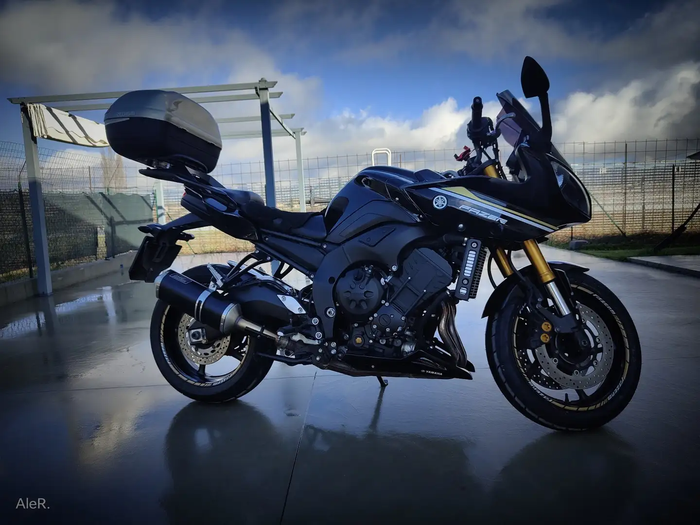 Yamaha FZ 8 Fazer 8 Siyah - 1