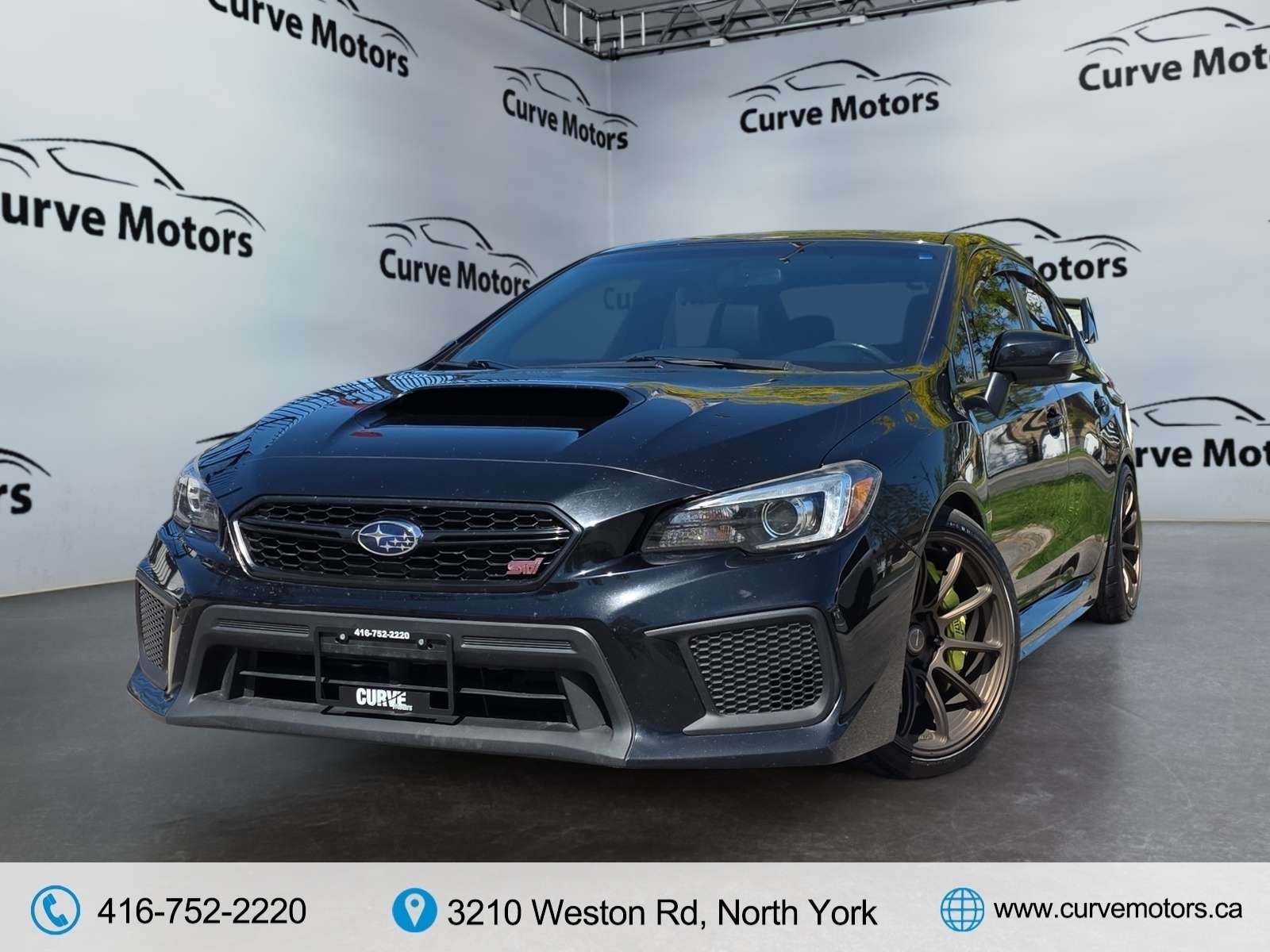 2018 Subaru WRX STI Sport-tech w/Wing Spoiler * RECARO / HARMON KA — снимка 1