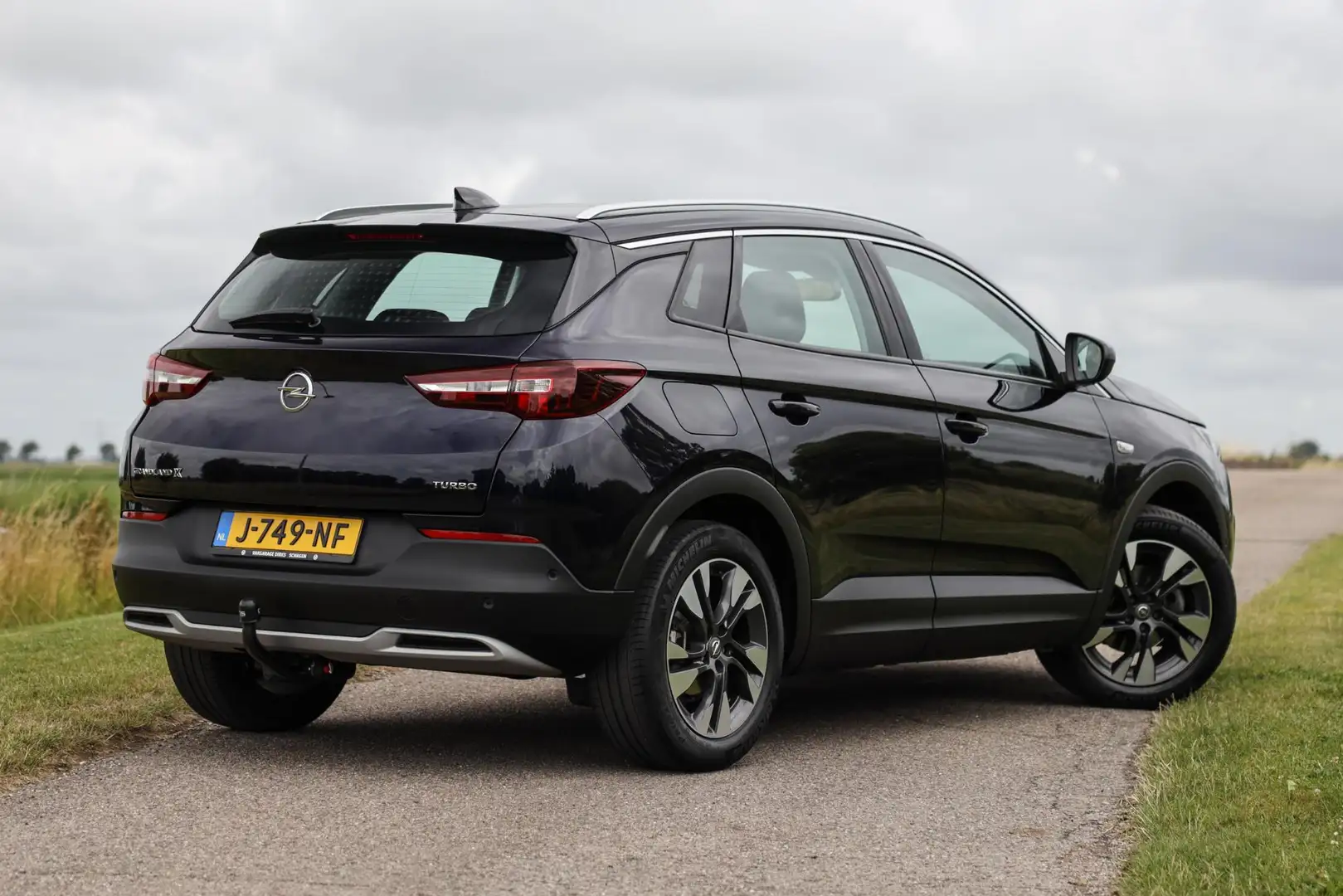 Opel Grandland X 1.2 Turbo 130 PK Aut8 Executive ✅ LED ✅ Ergo stoel Синій - 2