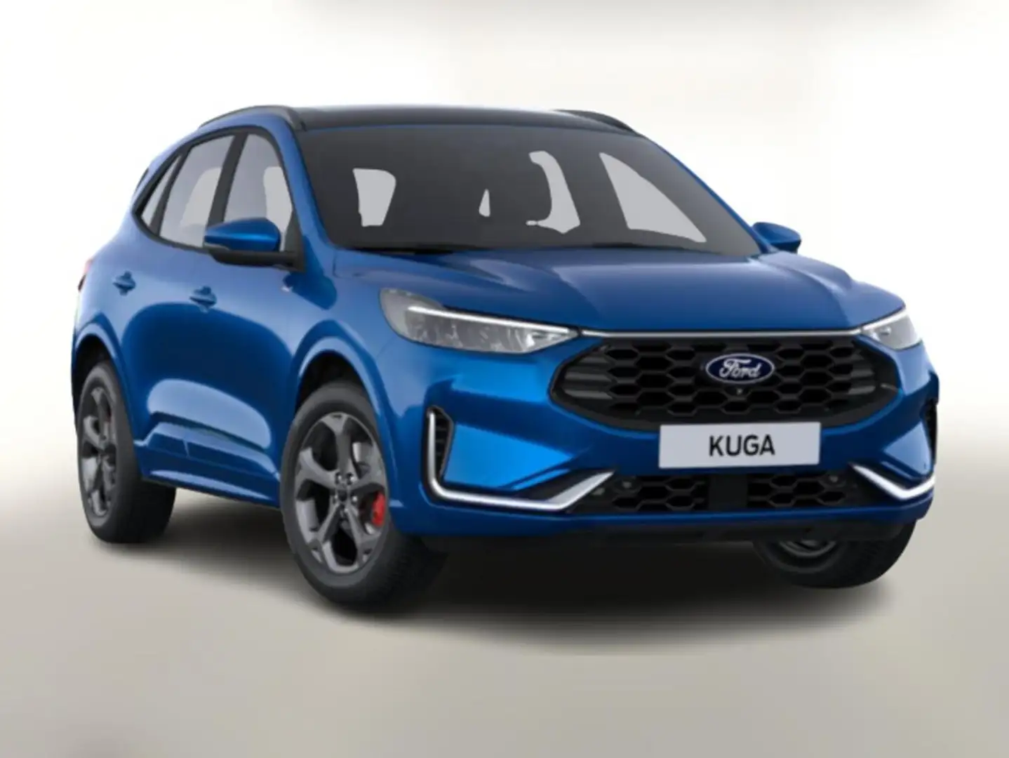 Ford Kuga ST-Line X 2.5 FHEV 183 AWD HUD Pano AHK ACC 134... Blau - 1