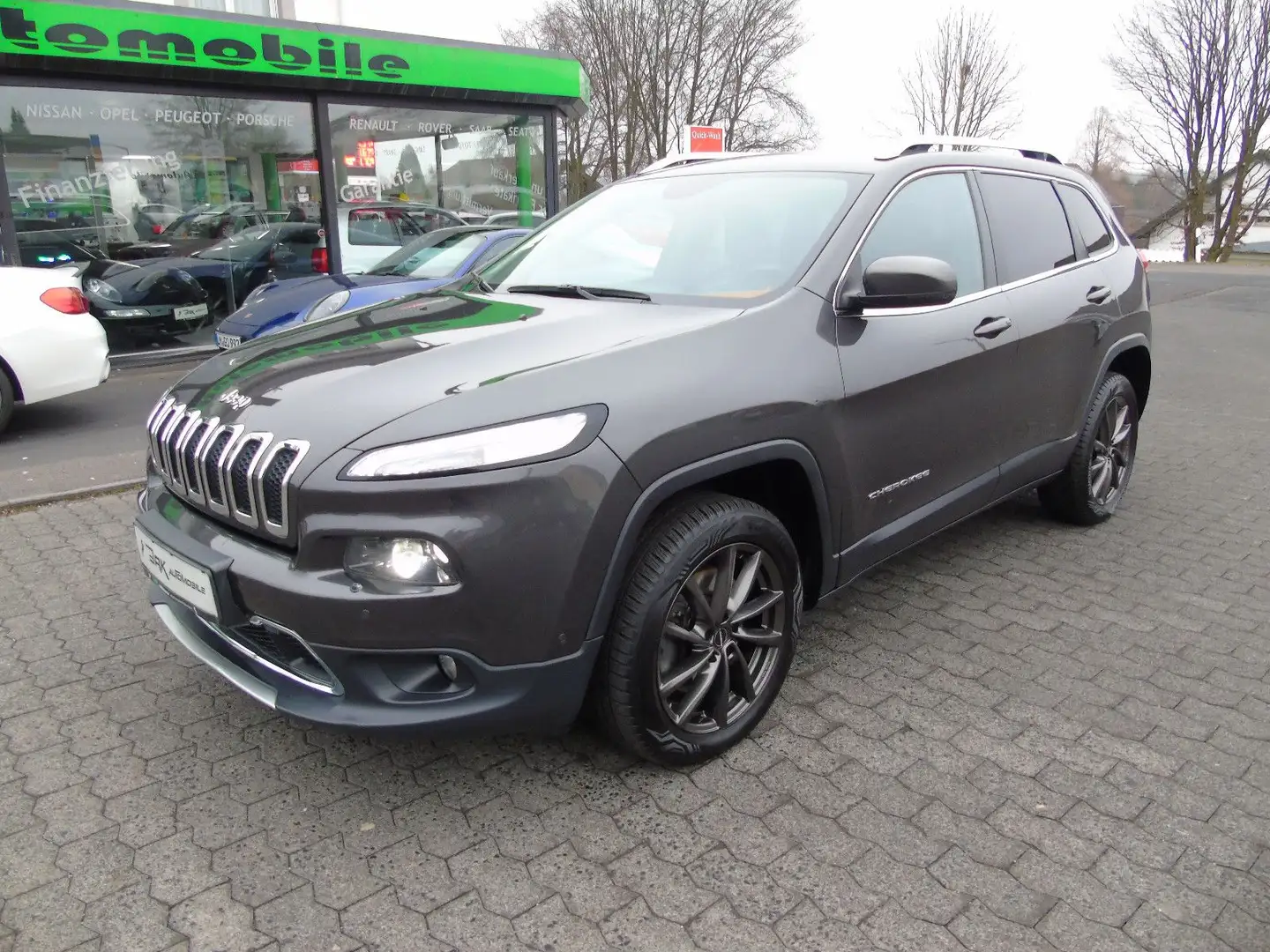 Jeep Cherokee Limited 4WD **NAVI*XENON*SHZ*LEDER** Gris - 1