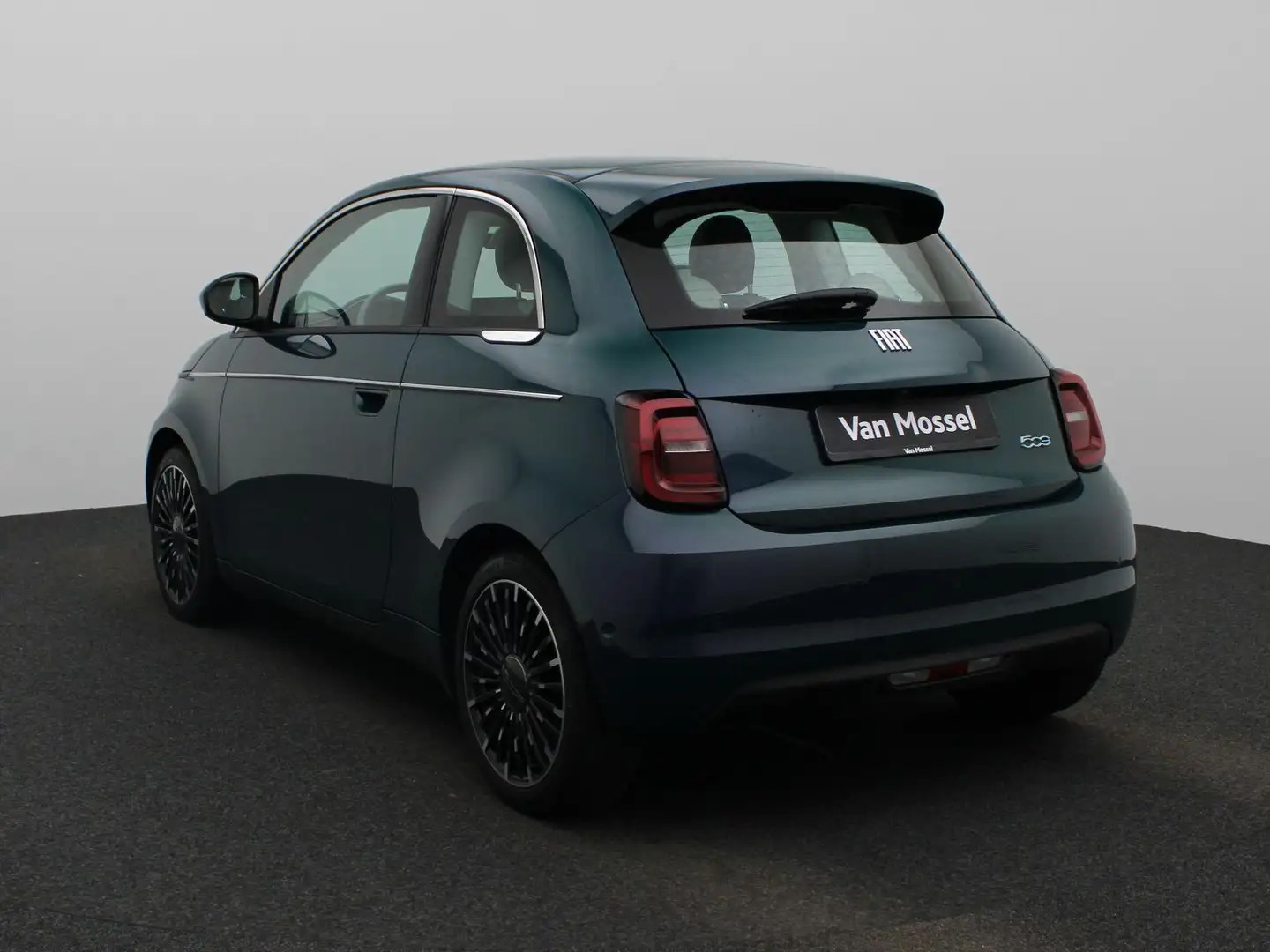 Fiat 500e La Prima 42 kWh | Navigatie | Camera | leder Groen - 2