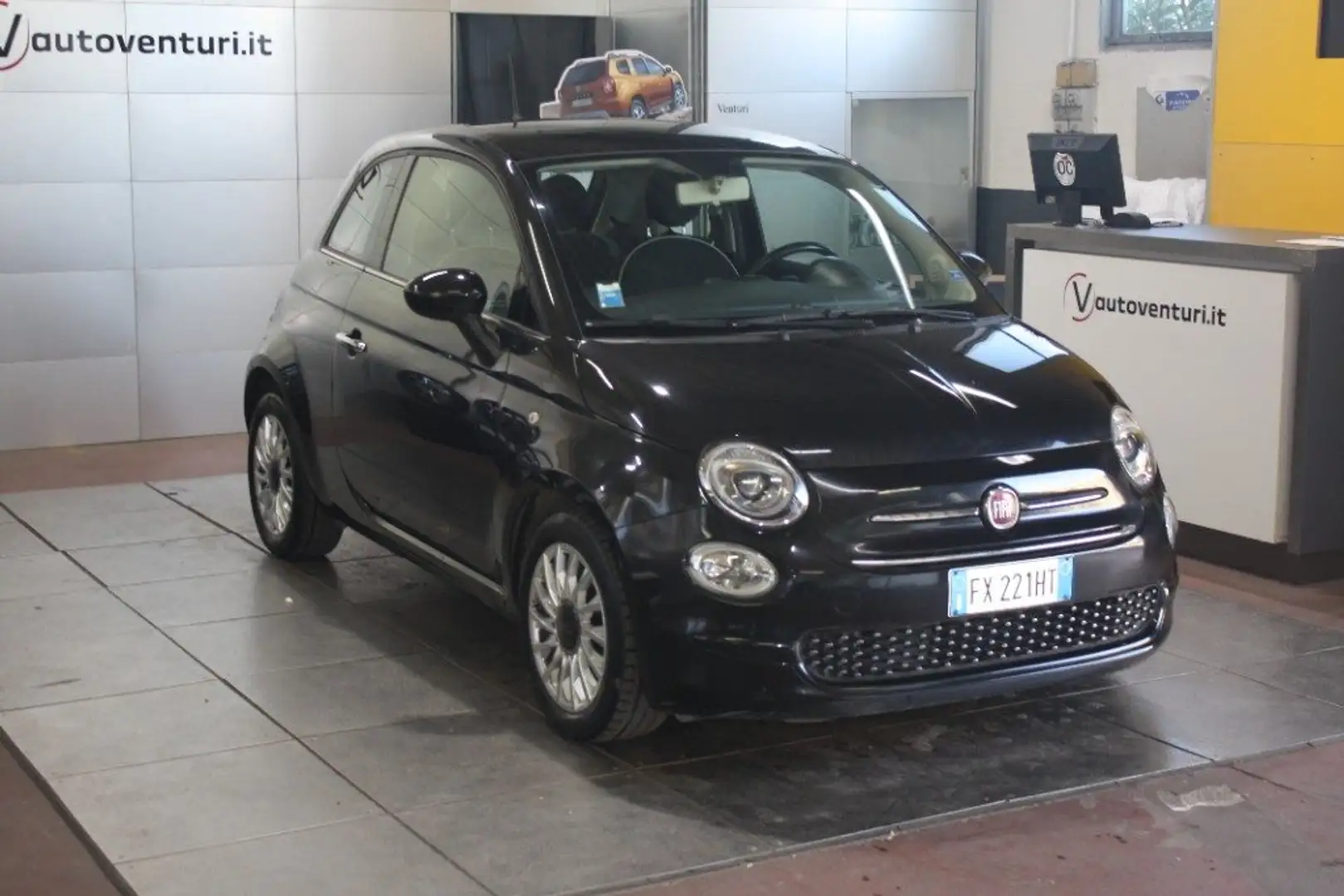 Fiat 500 1.2 Lounge Nero - 1