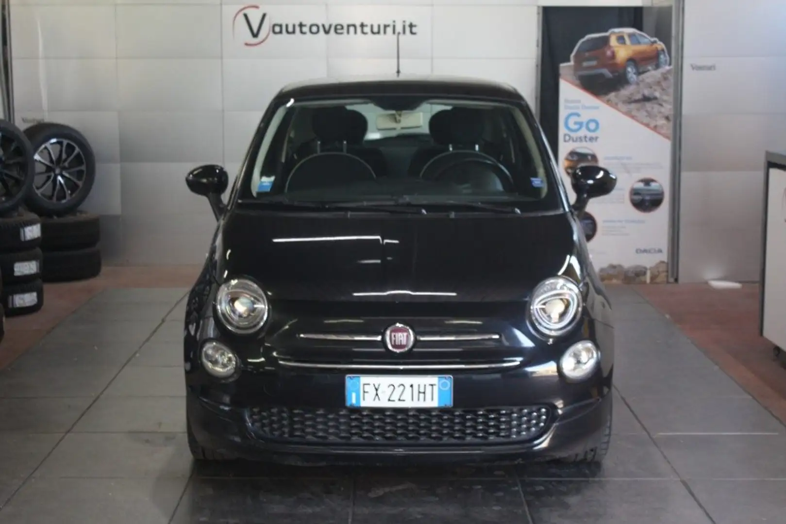 Fiat 500 1.2 Lounge Nero - 2