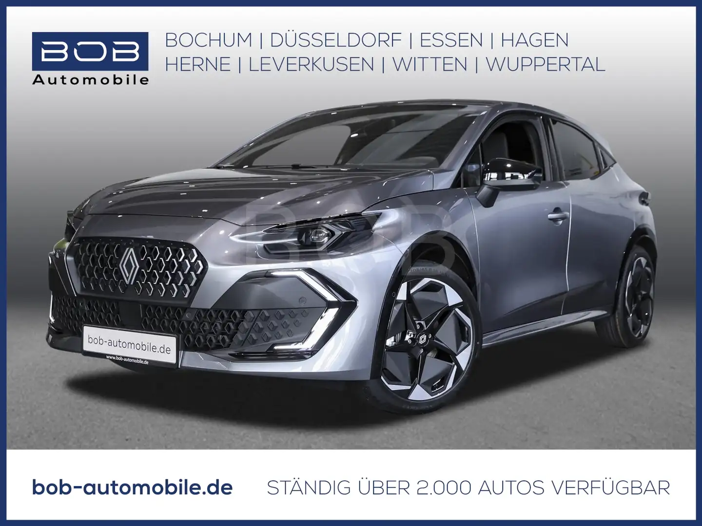 Renault Clio Techno Full Hybrid 160 NAVI SHZ PDC BT Grijs - 1