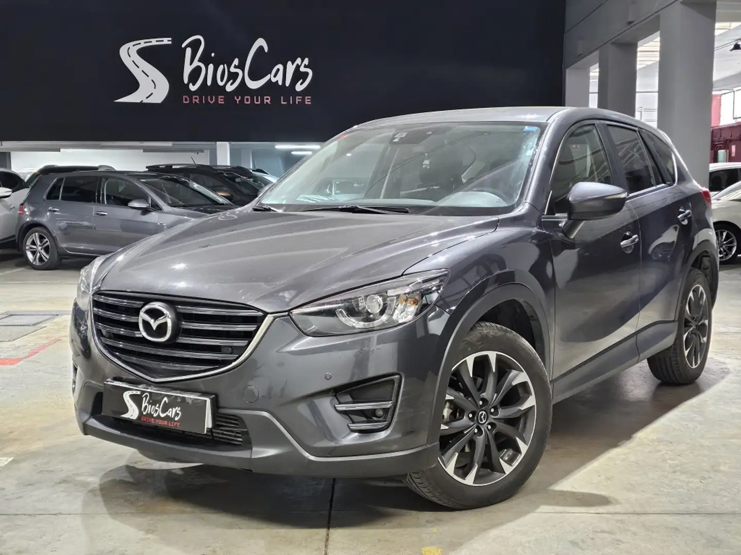 Mazda CX-5 2.2DE Style+ (Navi) 2WD Aut. 150 Gris - 1