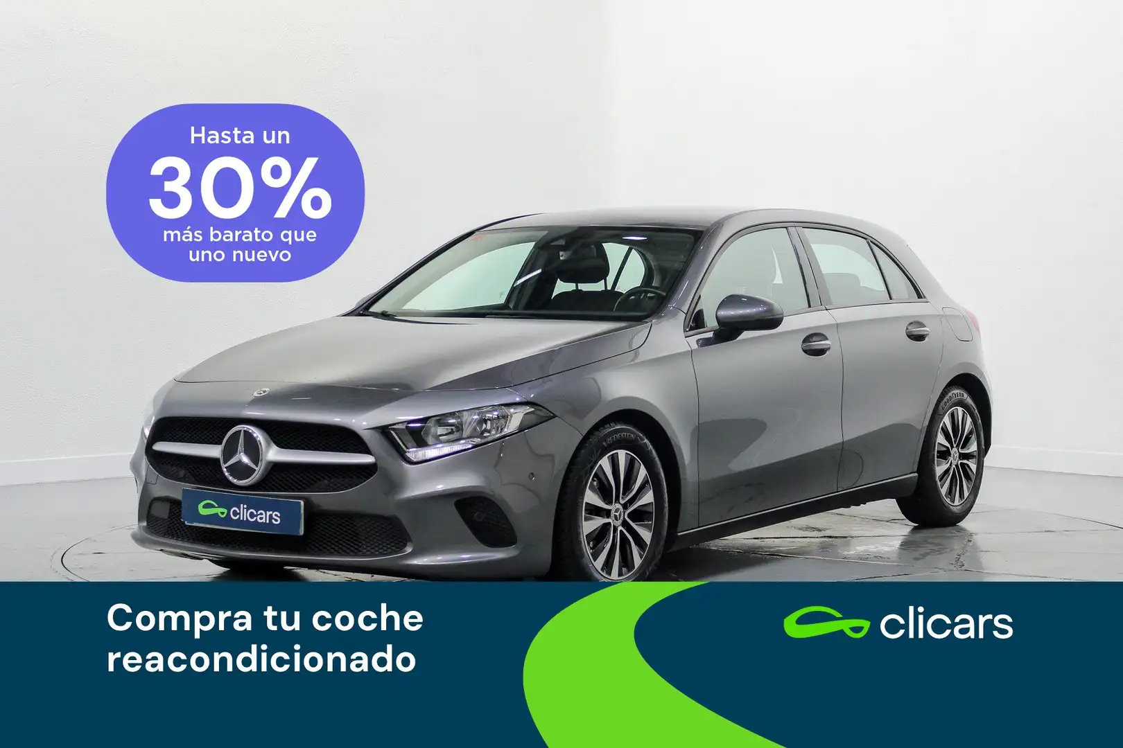 Mercedes-Benz A 200 200d 8G-DCT Gris - 1