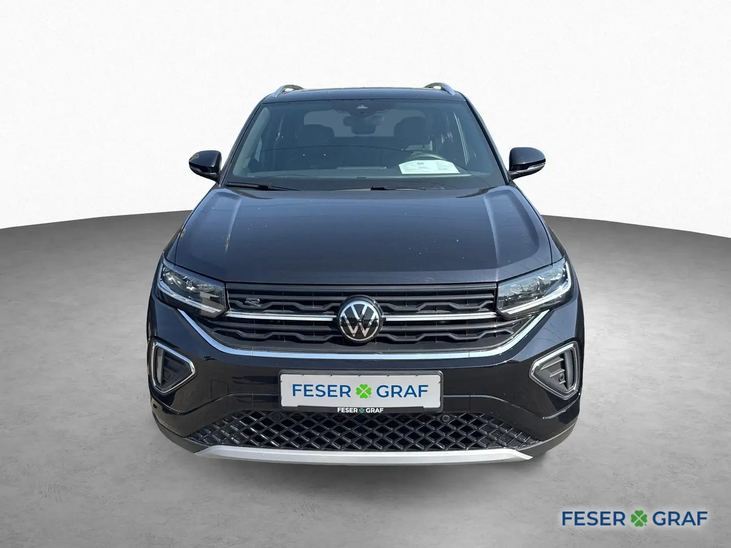 Volkswagen T-Cross 1.0 TSI DSG R-Line KAM NAVI APP IQ.LIGHT Schwarz - 2
