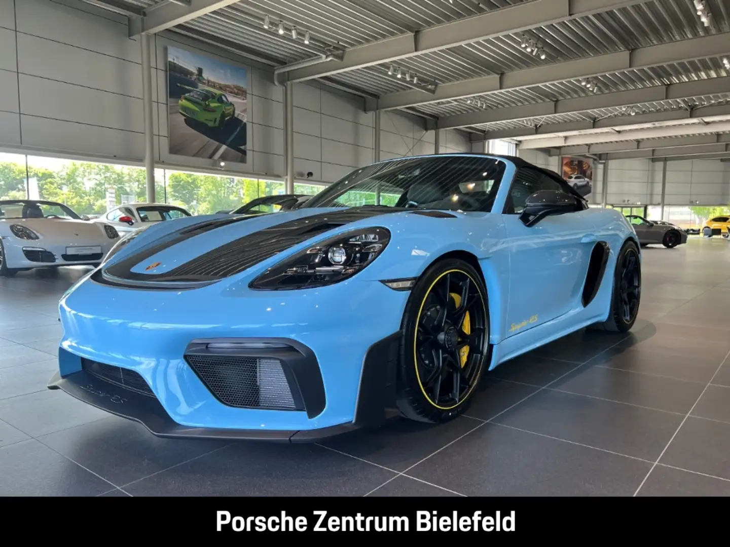 Porsche 718 Spyder RS BOSE Sportabgasanlage Sport Chrono Bleu - 1