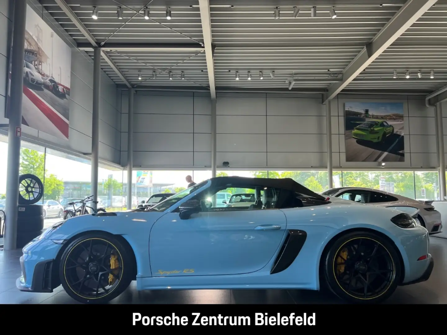 Porsche 718 Spyder RS BOSE Sportabgasanlage Sport Chrono Bleu - 2