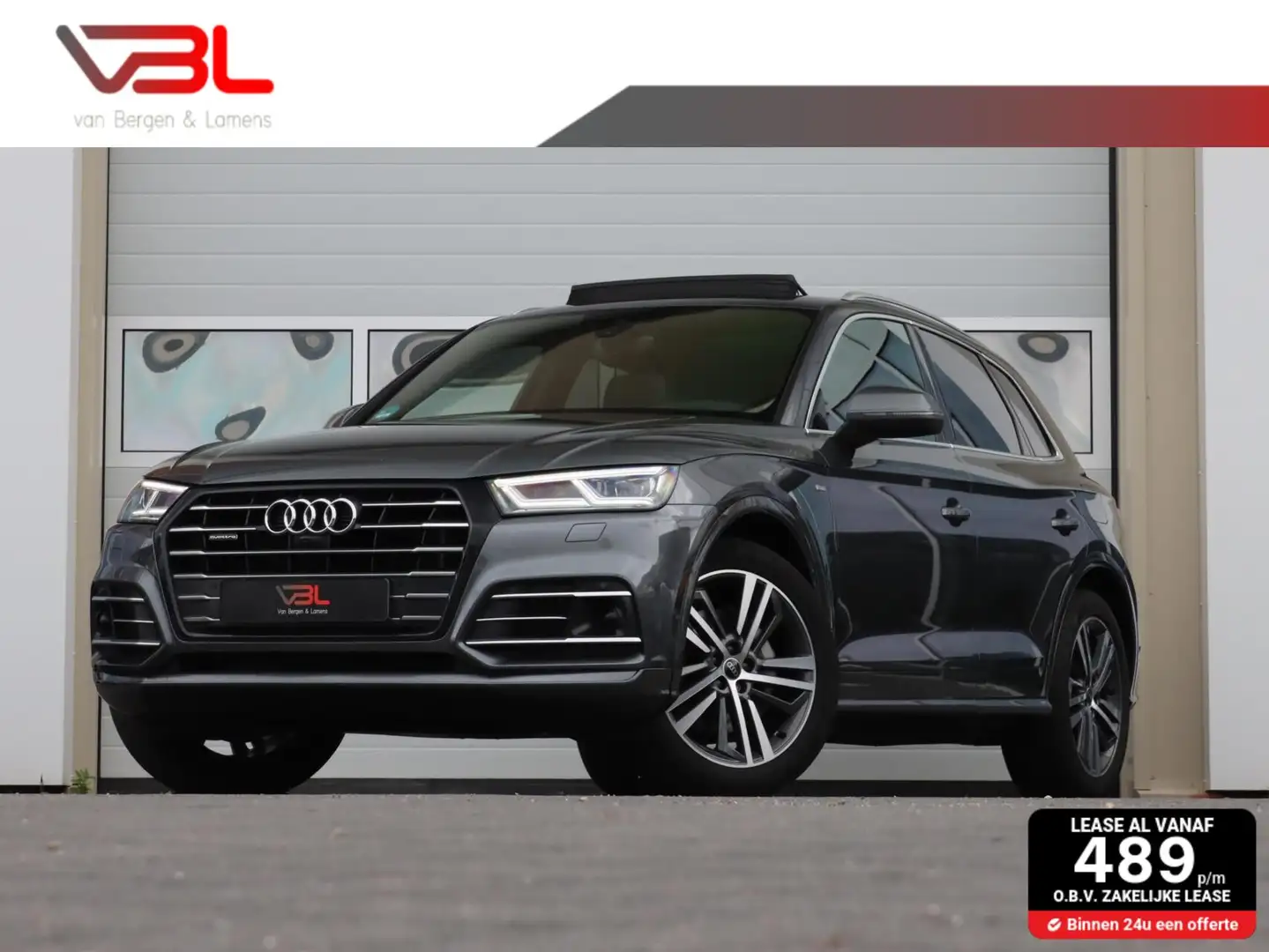 Audi Q5 55 TFSI e 367PK quattro Competition | Full options Gris - 1