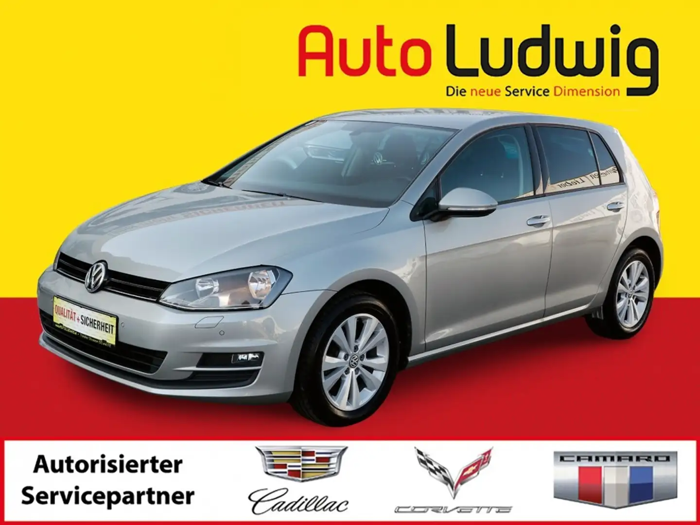 Volkswagen Golf R abbit 1,2 TSI DSG*PARKPILOT*SHZ*TEMPOMAT* Silber - 1