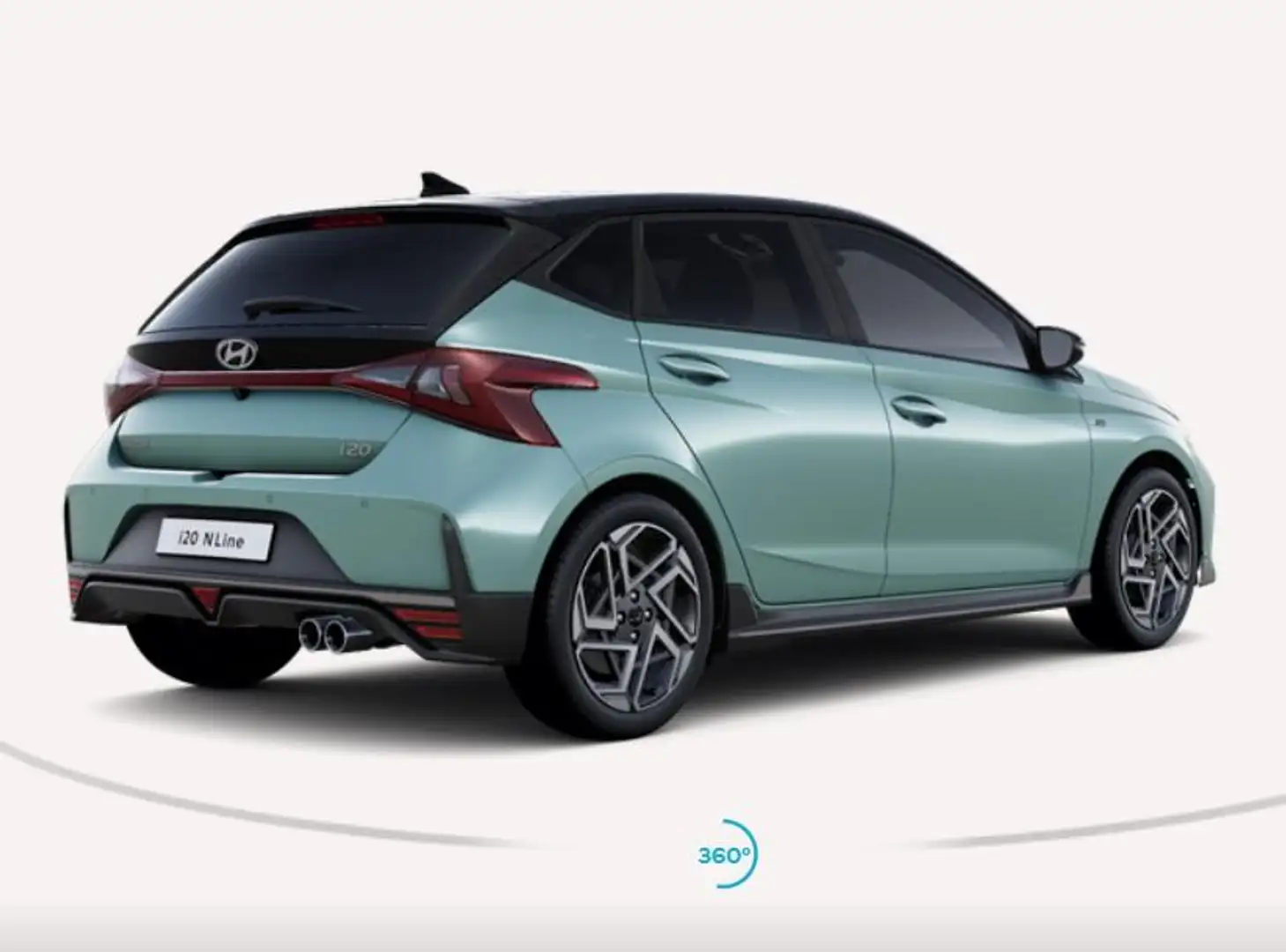 Hyundai i20 MJ25 1.0 TGDi 6-MT N LINE NAVI/LED/SHZ/BOSE SOUND Grün - 2