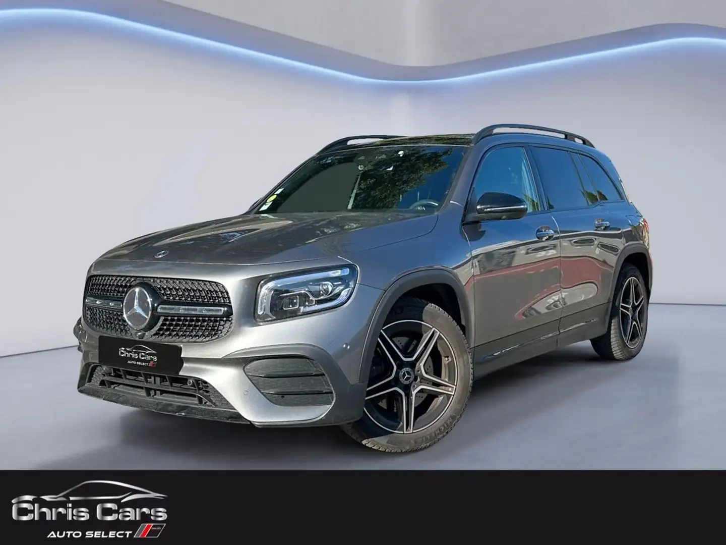 Mercedes-Benz GLB 220 220D 4Matic AMG Line 7 place Gris - 1