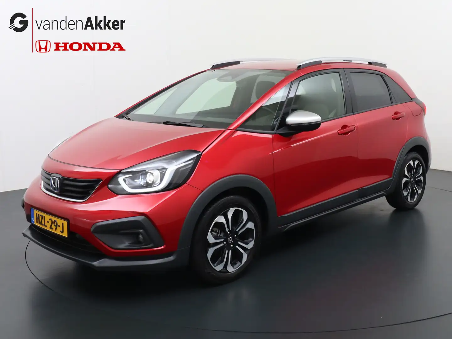 Honda Jazz 1.5 i-MMD 109pk Hybrid CVT Crosstar Navi/ Carplay/ Rouge - 1