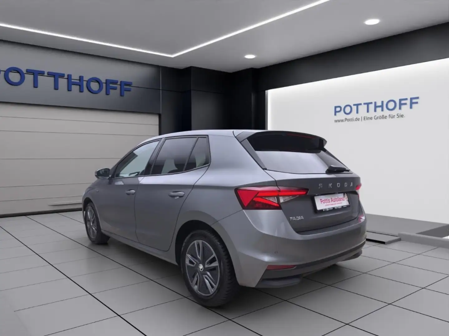 Skoda Fabia 1.0 TSI DSG SELECTION NAVI PANO KLIMA PDC Grau - 2