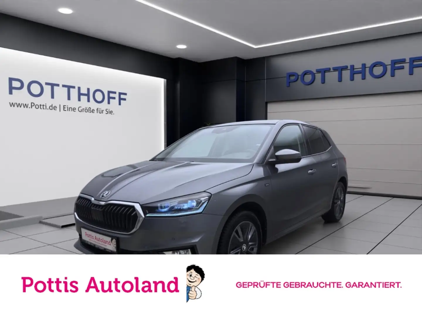 Skoda Fabia 1.0 TSI DSG SELECTION NAVI PANO KLIMA PDC Grau - 1