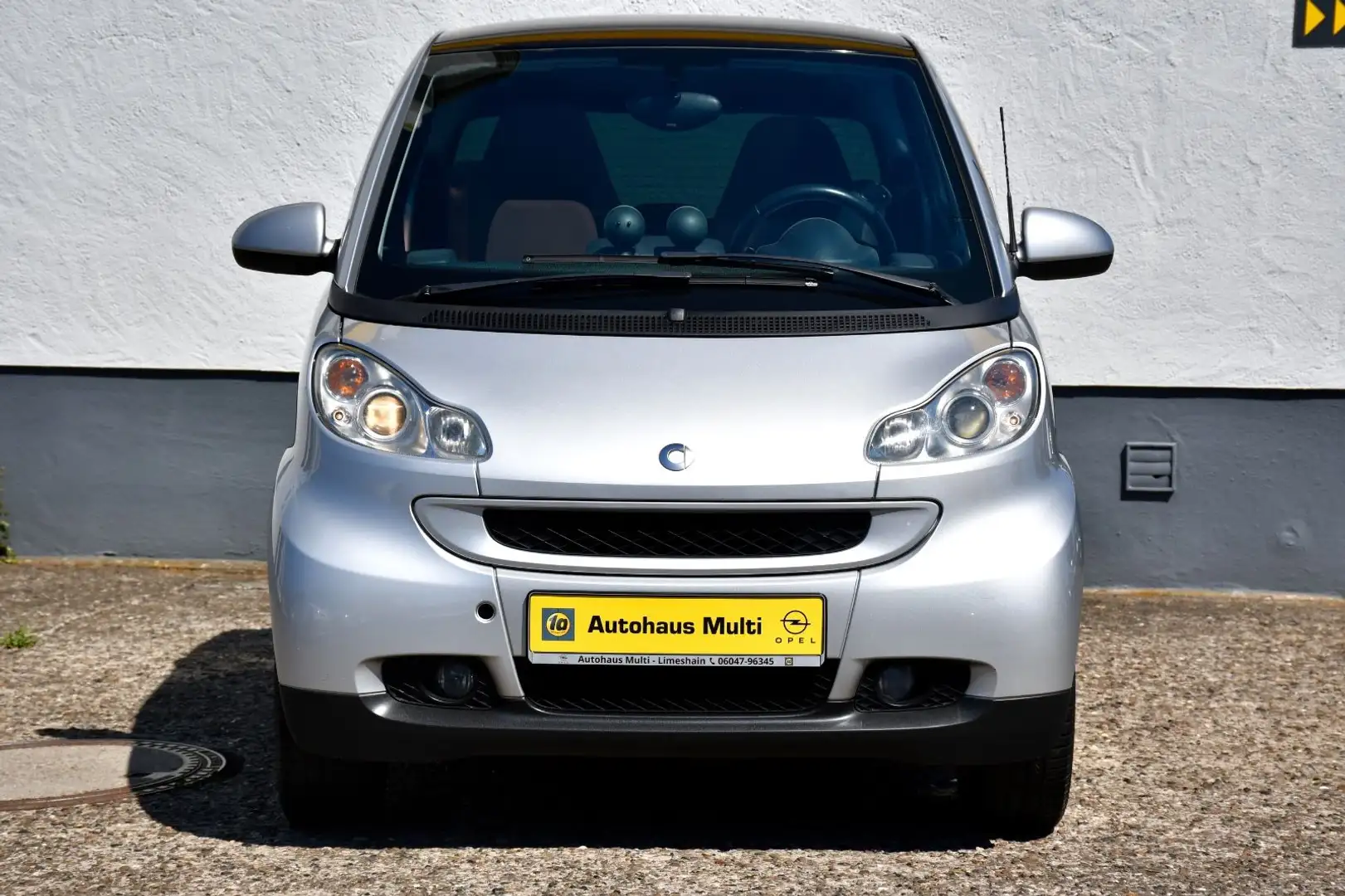 smart forTwo coupe USB Klima Sitzheizung Pano ALU Silber - 2
