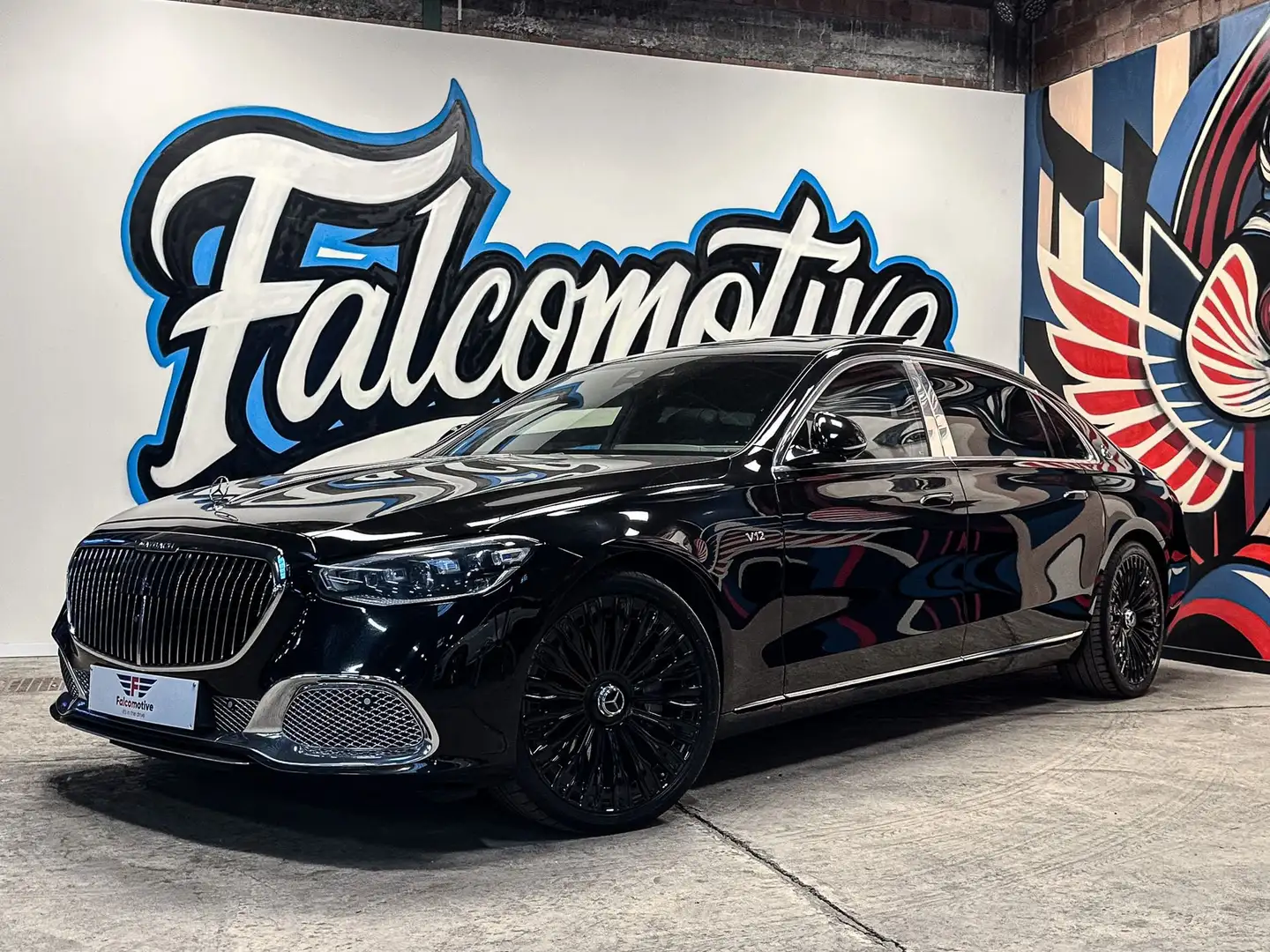 Maybach S680 *4-MATIC*V12*FIRST-CLASS*MB GARANTIE* Чорний - 2