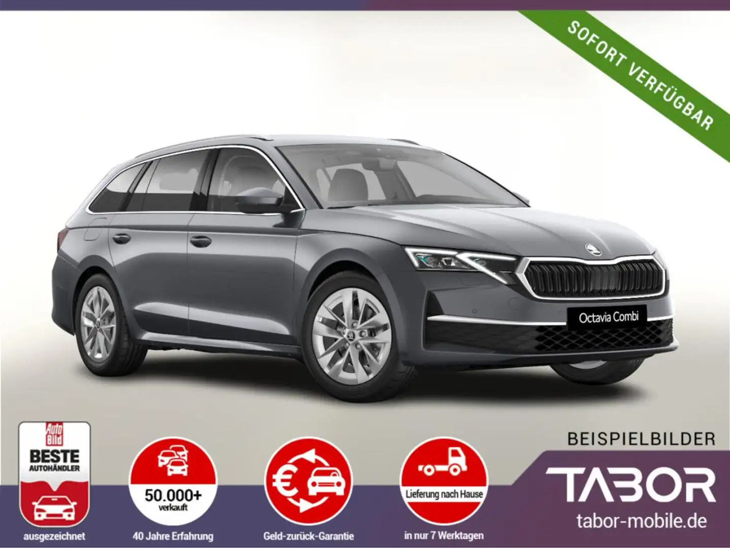 Skoda Octavia Combi TDI 150 DSG Selec Matrix Nav ACC Grau - 1