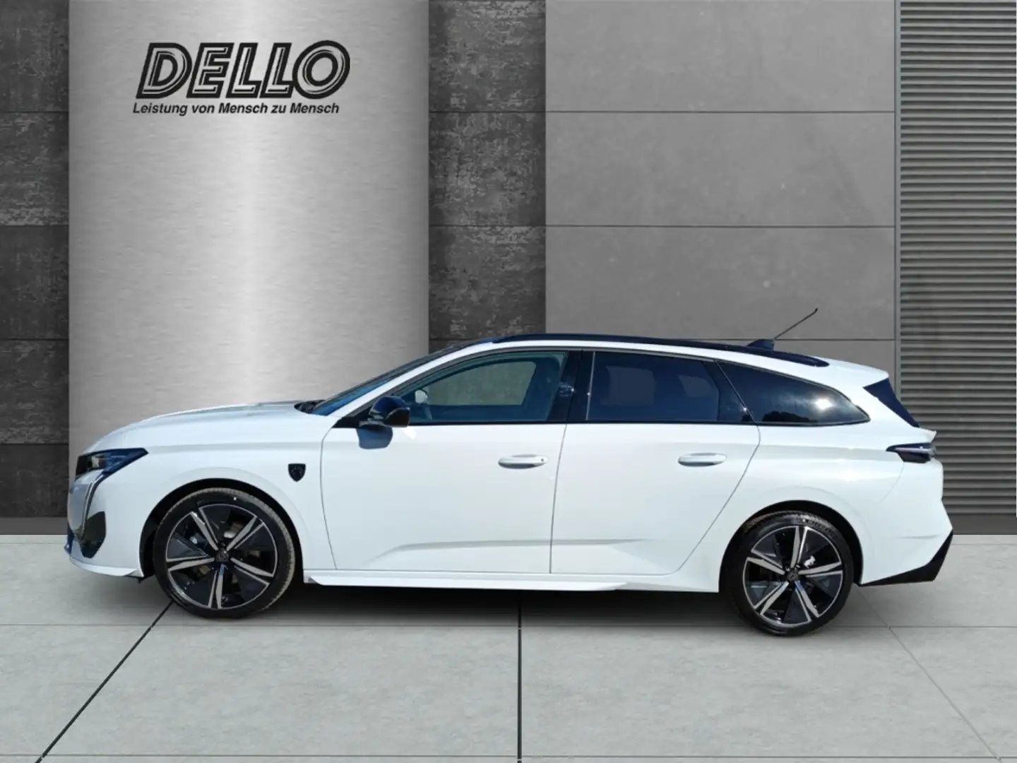 Peugeot 308 SW GT Hybrid 145 e-DSC6 AHK Panorama NAVI KAMERA S Weiß - 2