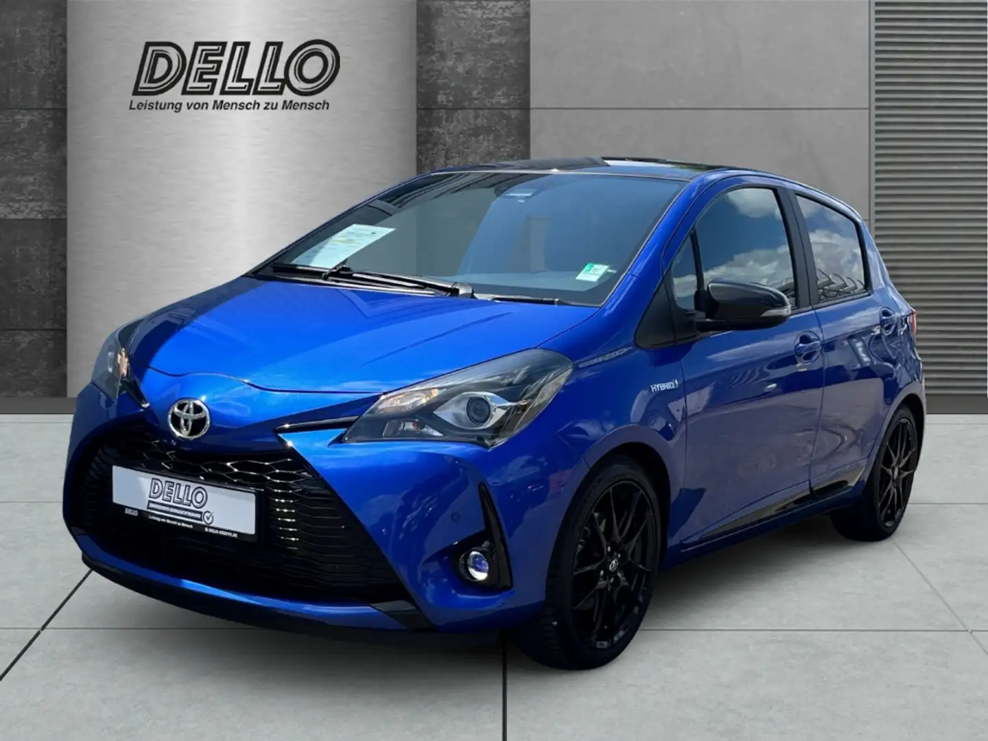 Toyota Yaris Hybrid GR Sport 1.5HB Leder Klimaautom SHZ Keyless Blau - 1