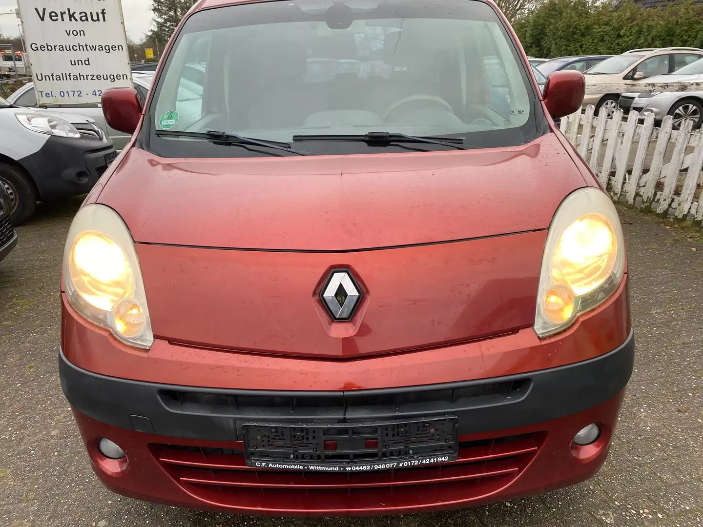 Renault Kangoo Kangoo 5-Türer 1.6 16V Family Rot - 2
