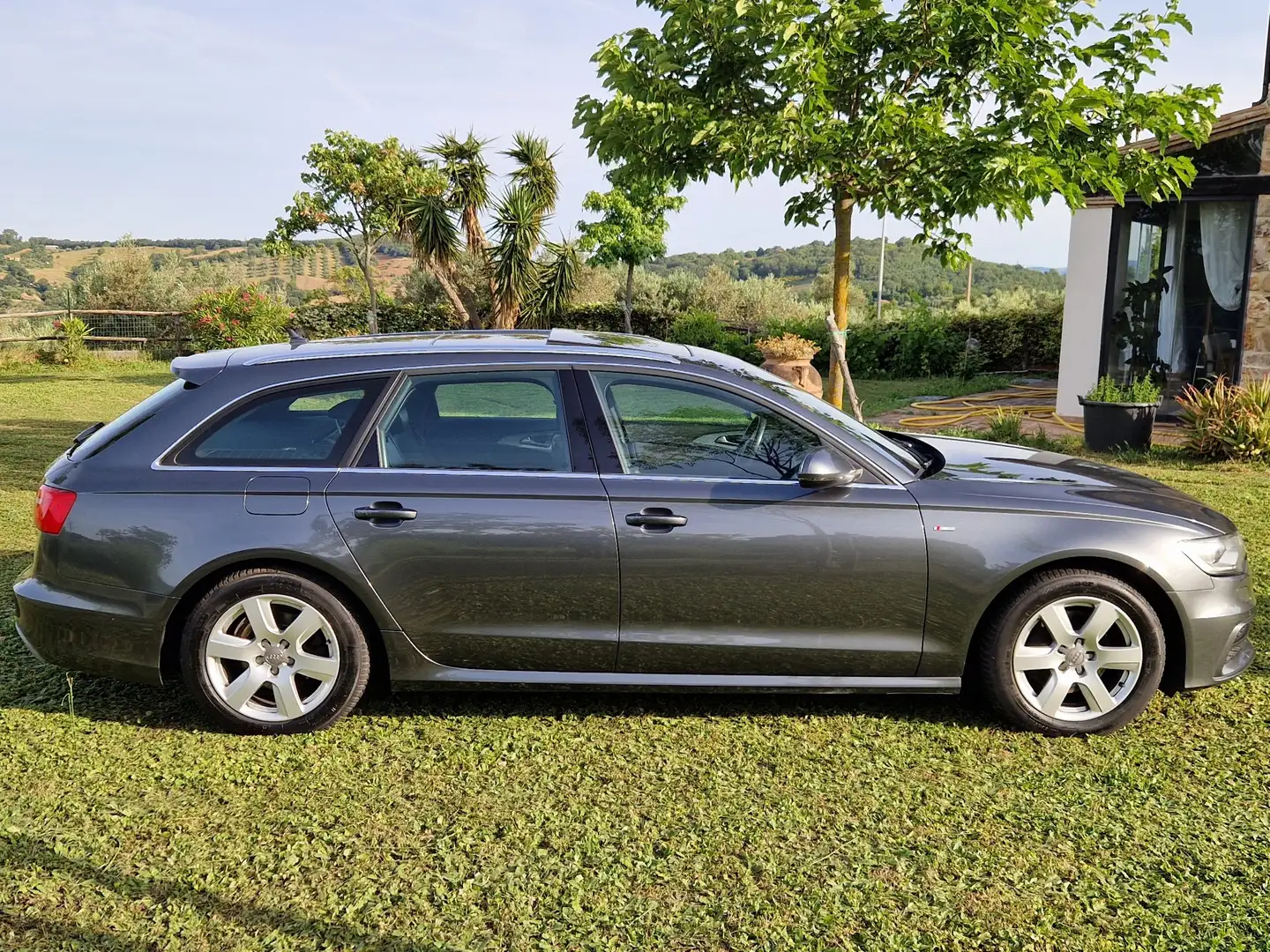 Audi A6 Avant 3.0 TDI S-Line QUATTRO Panoramico Sosp Pneum Grigio - 2