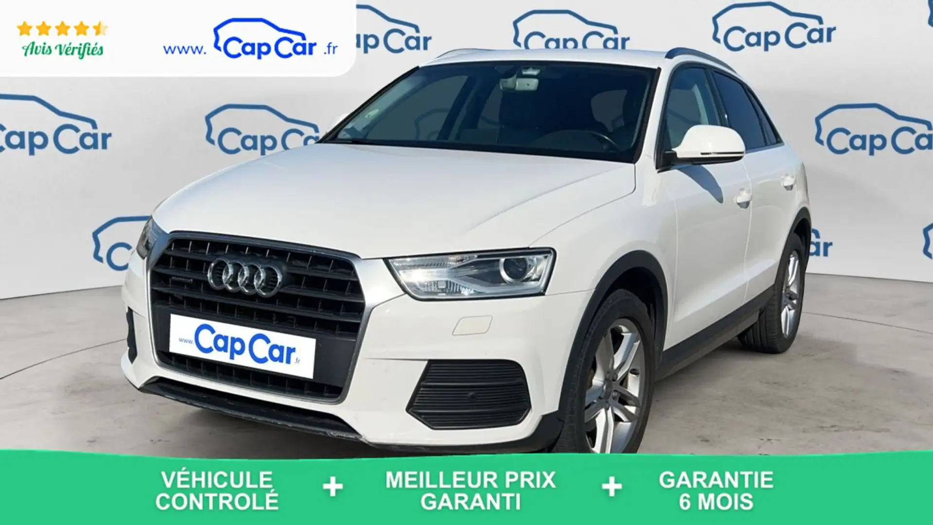 Audi Q3 2.0 TDI 150 Quattro S-Tronic 7 Ambition Luxe - Aut Blanc - 1