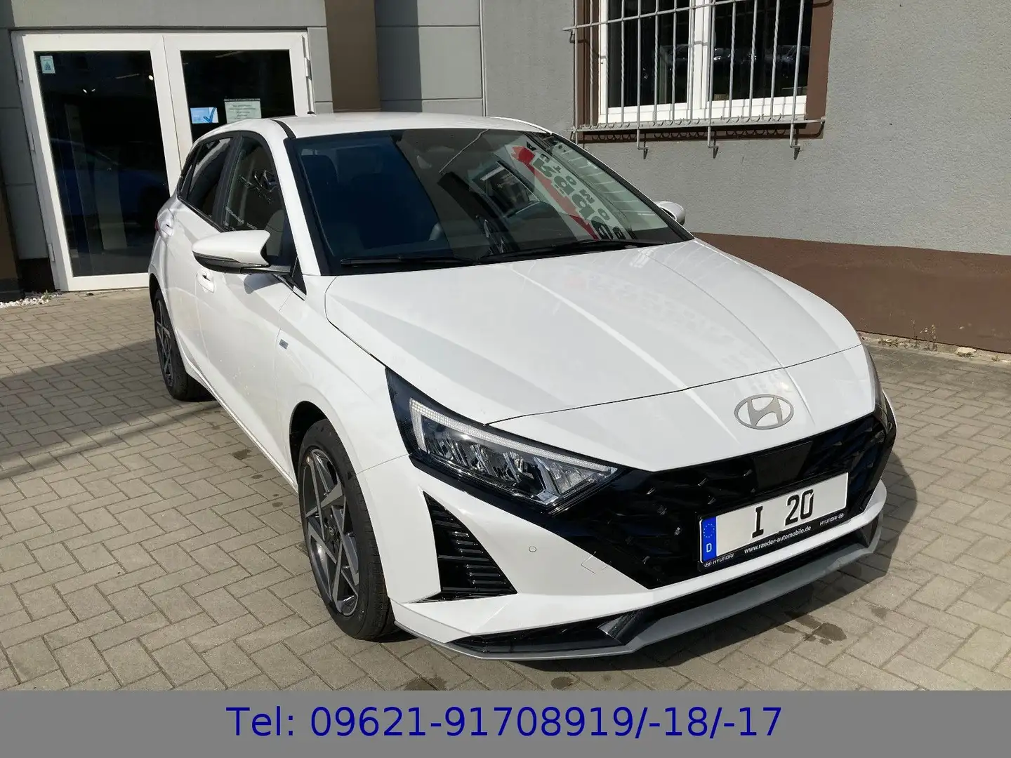 Hyundai i20 1.0 T-Gdi 48V DCT Prime Bílá - 1