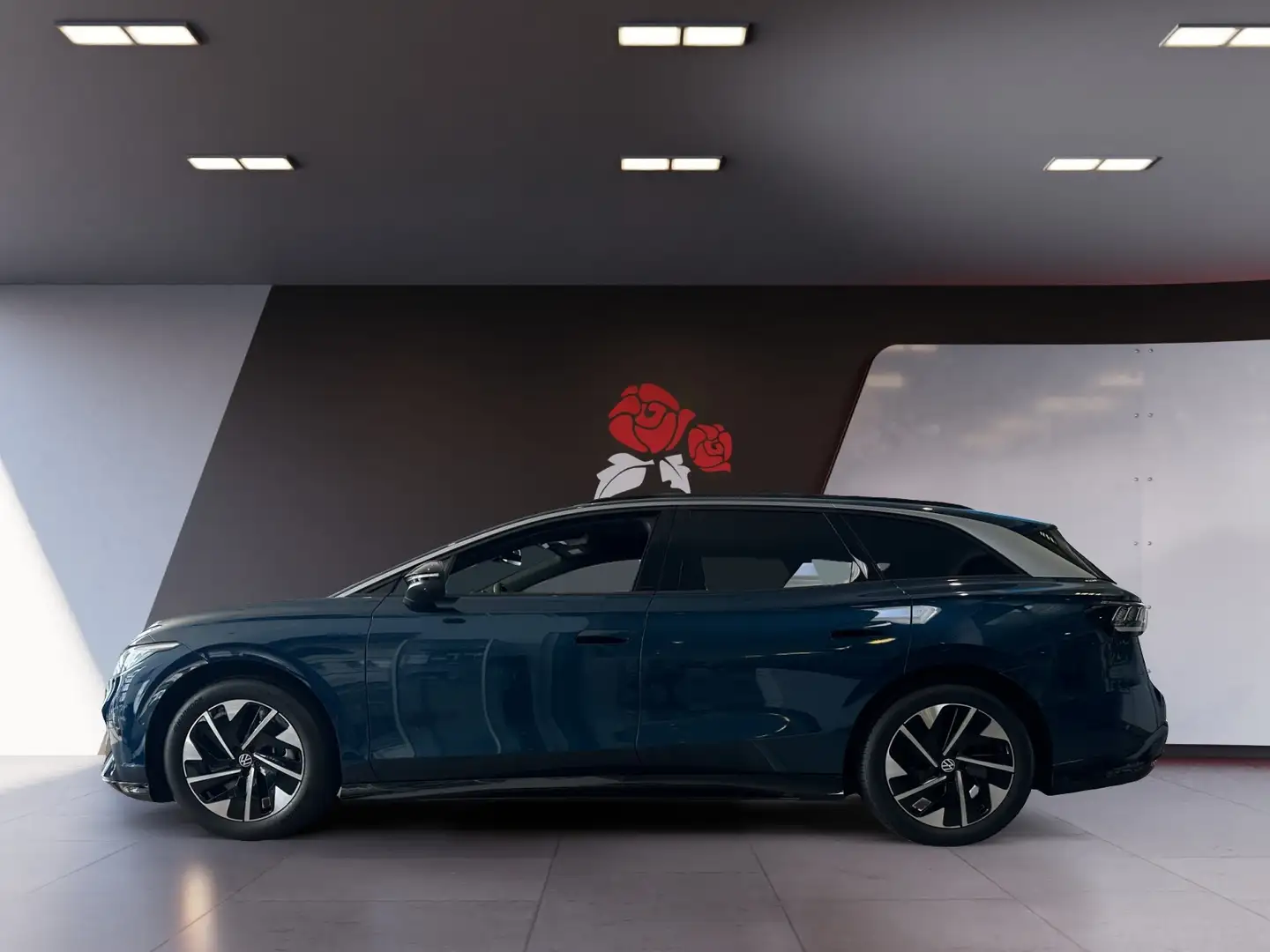 Volkswagen ID.7 Tourer Pro  286 PS 77 kWh 1-Gang-Automatik Blau - 2