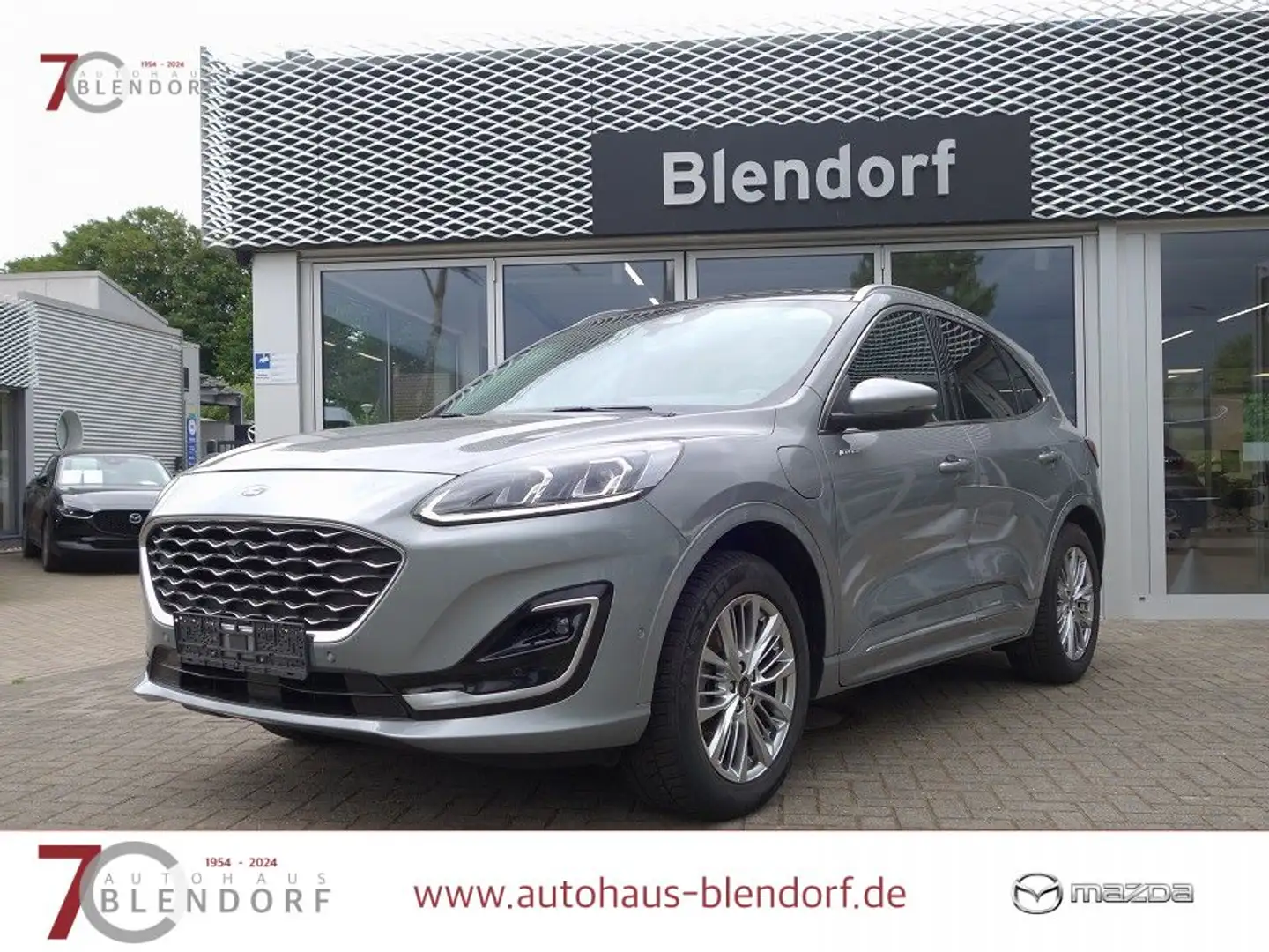 Ford Kuga 2,5 L Hybrid Vignale Leder|Panorama|Navi|LED Grau - 1
