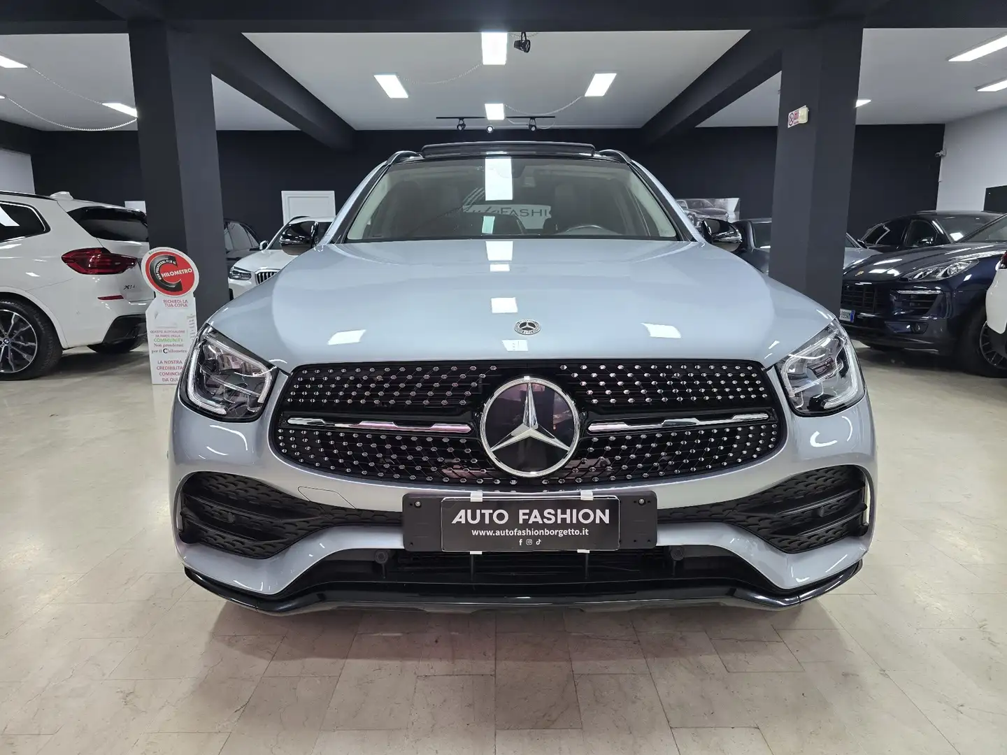Mercedes-Benz GLC 300 de (eq-power) Premium 4matic auto (Tetto) Argento - 2