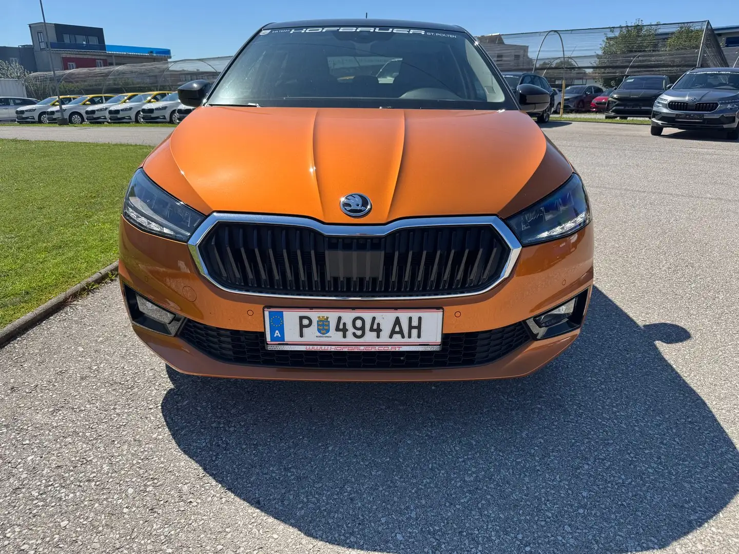 Skoda Fabia Selection TSI Orange - 2