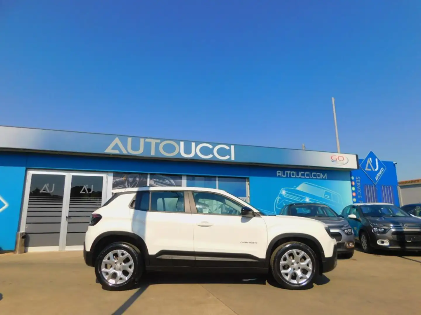 Jeep Avenger 1.2 Turbo 100 CV Altitude Weiß - 2