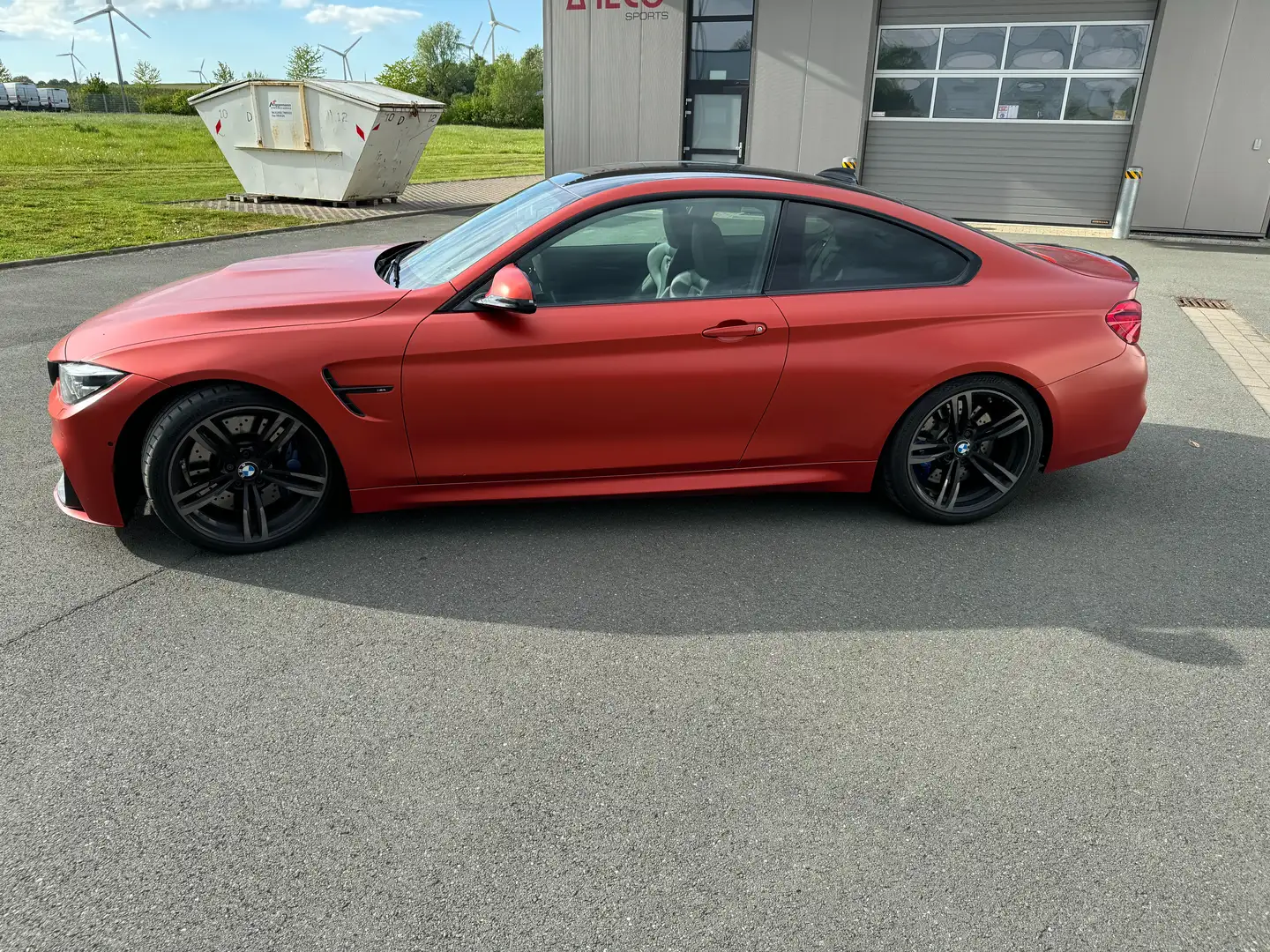 BMW M4 Coupe DKG Competition frozen red individual Roşu - 2