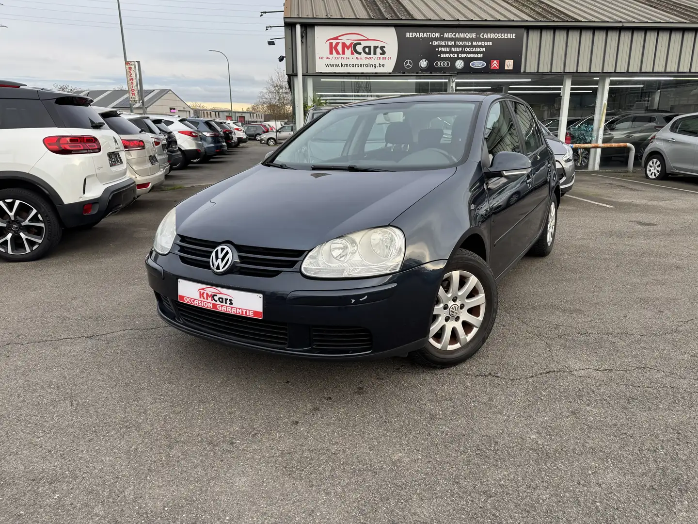 Volkswagen Golf 1.4i ESSENCE / AIRCO / JANTES / MARCHAND OU EXPORT Albastru - 1