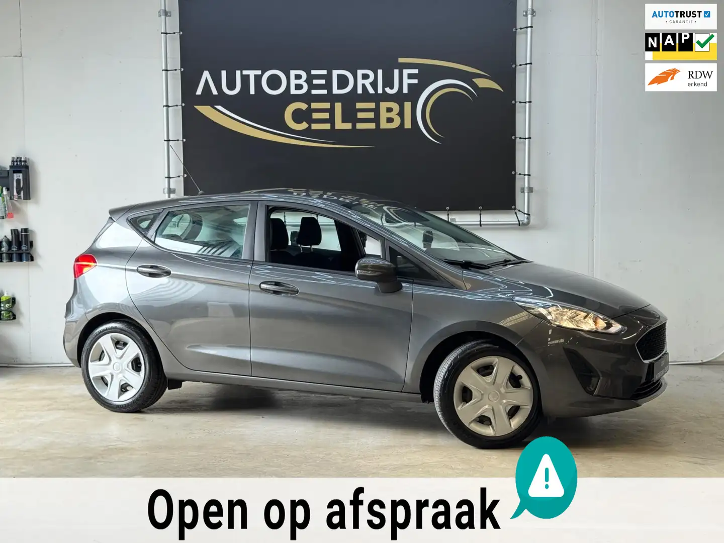Ford Fiesta 1.1 Trend 2018 GRIJS CARPLAY|CRUISE|NAVI|PKRSENS Grijs - 1
