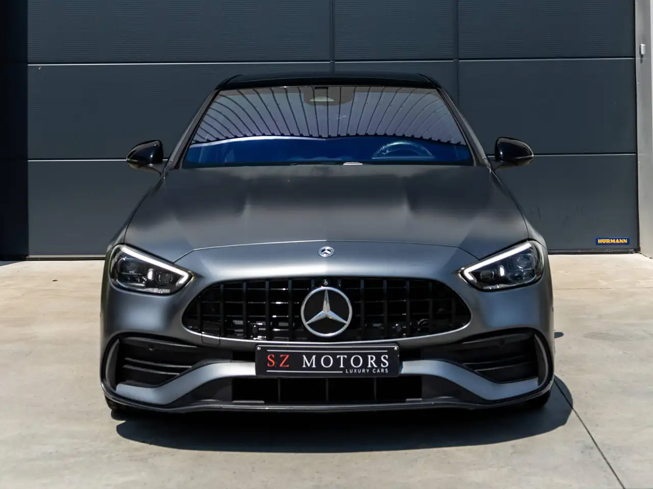 Mercedes-Benz C-Class AMG PACK Origineel Magno Mat/GEEN WRAP Full Options Pano Head-up Camera 360° Keramische Coating
