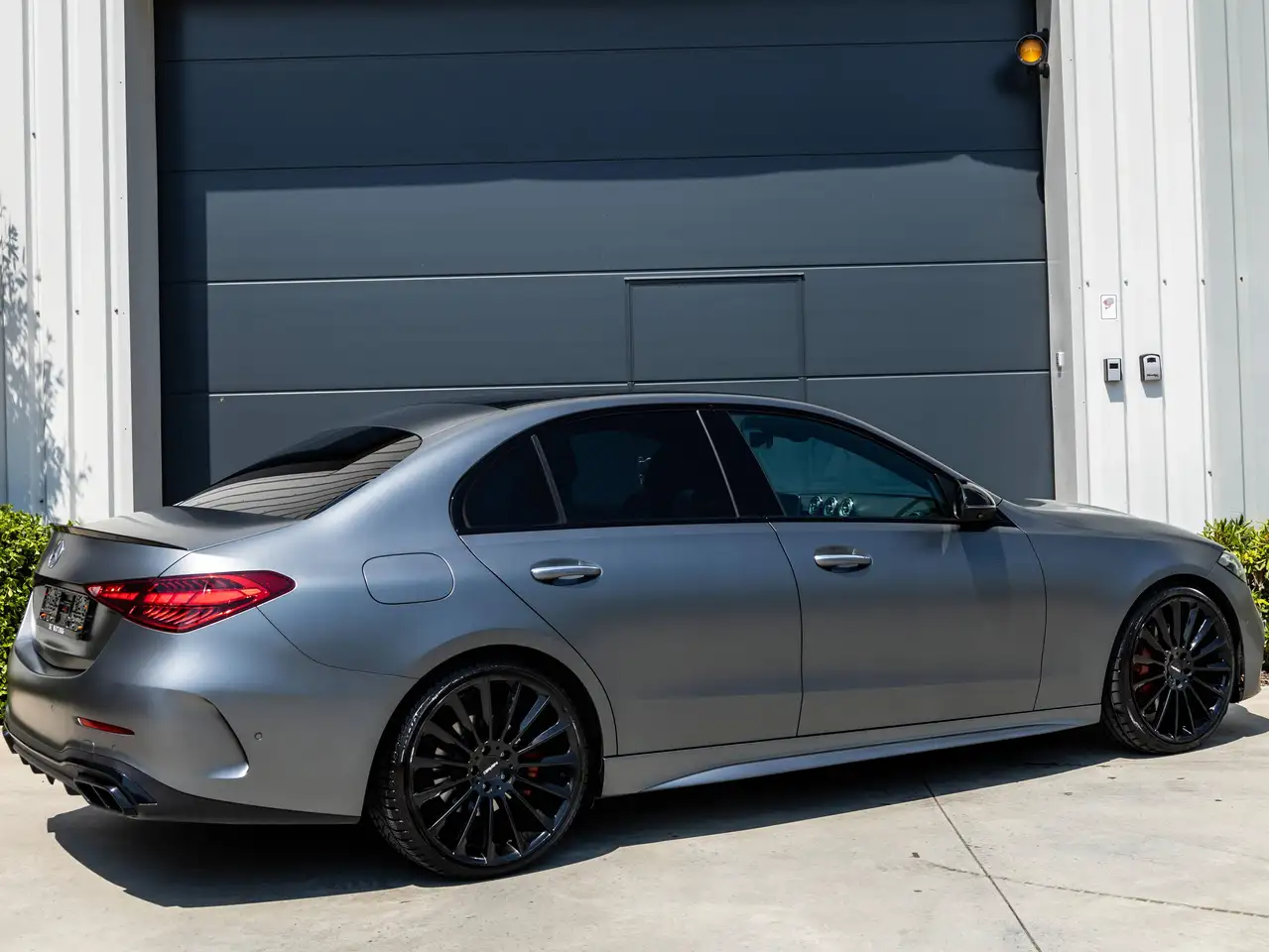 Mercedes-Benz C-Class AMG PACK Origineel Magno Mat/GEEN WRAP Full Options Pano Head-up Camera 360° Keramische Coating, миниатюра 8
