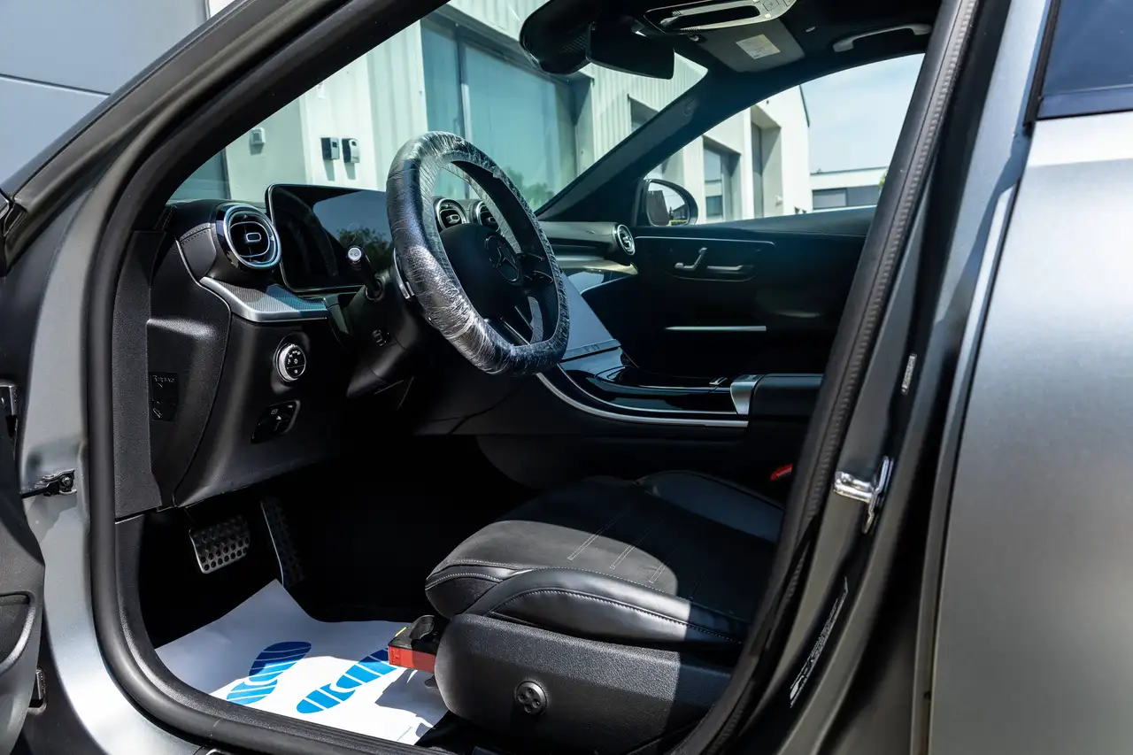 Mercedes-Benz C-Class AMG PACK Origineel Magno Mat/GEEN WRAP Full Options Pano Head-up Camera 360° Keramische Coating, миниатюра 17