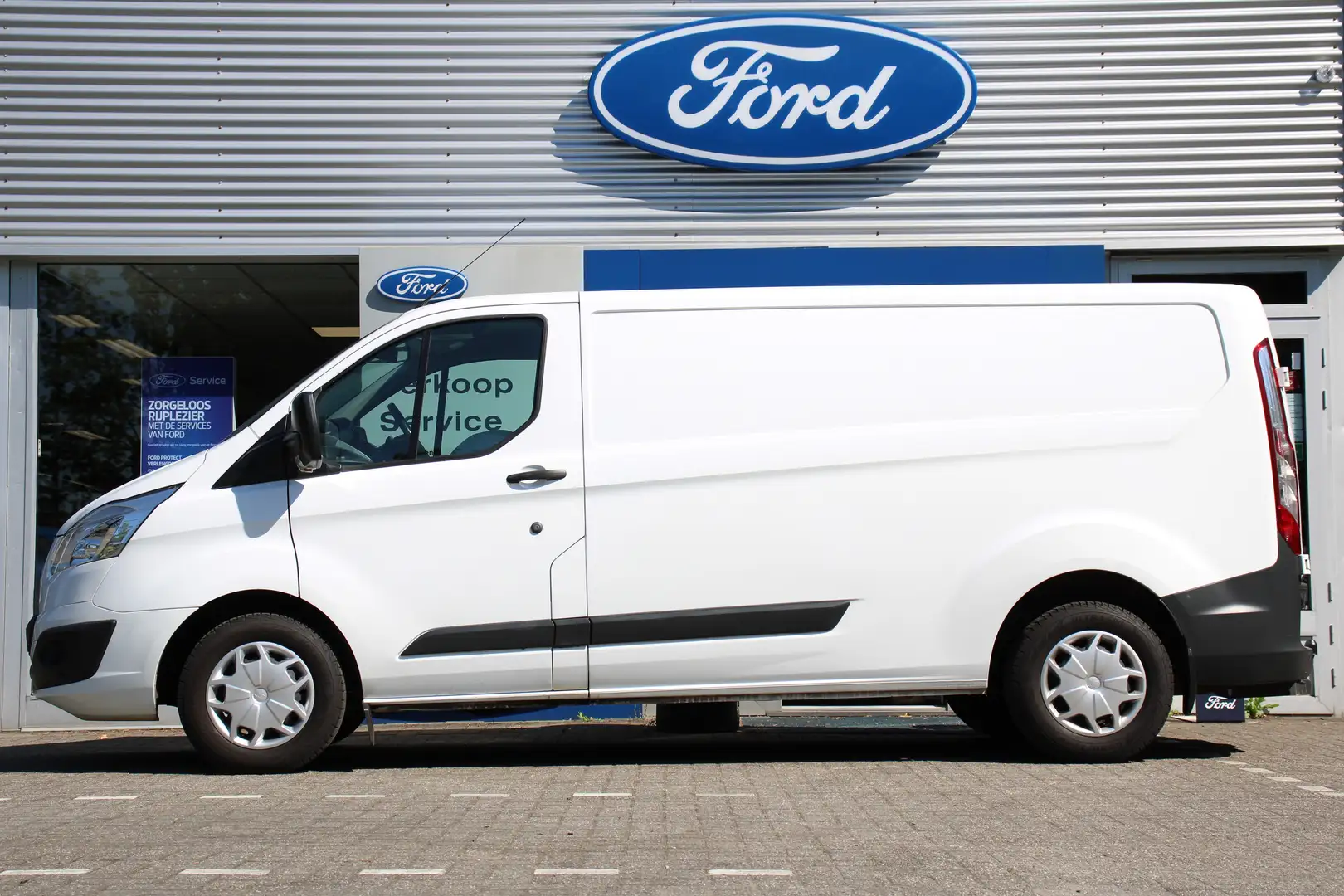 Ford Transit Custom 290 2.0 TDCI L2H1 | DEALER OH! | ORIGINEEL NL! | N Wit - 2