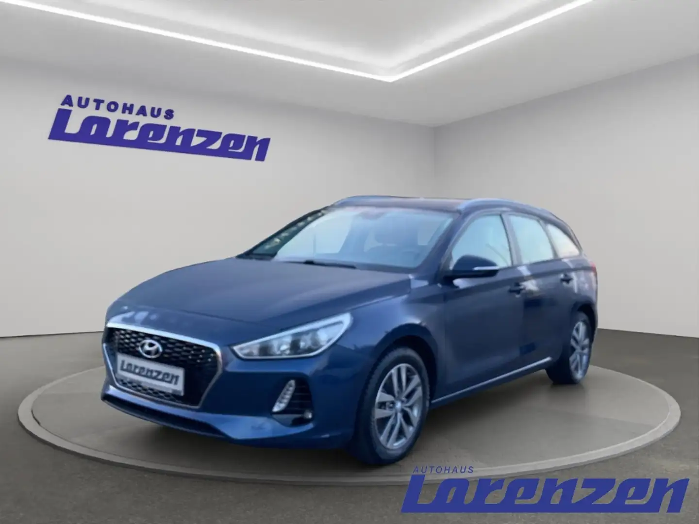 Hyundai i30 1.4 Kombi Trend Fahrerprofil SHZ LenkradHZG Spurha Bleu - 1