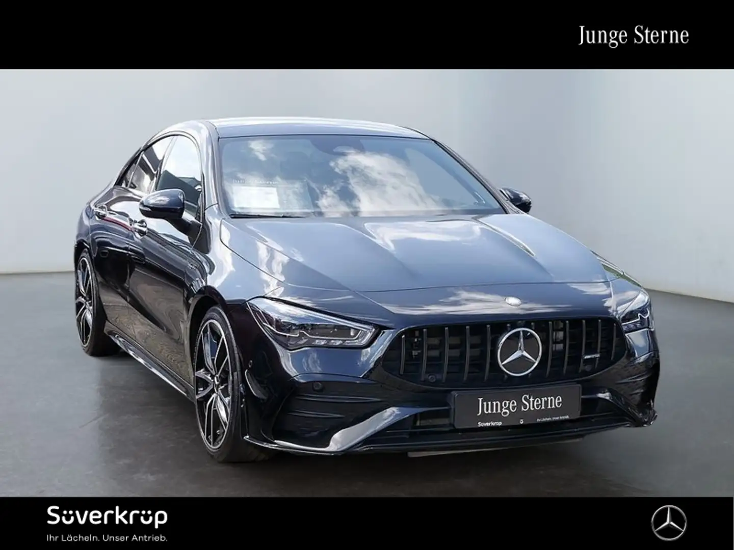 Mercedes-Benz CLA 35 AMG 4M Coupé Night II Burm Multibeam Pano Noir - 2