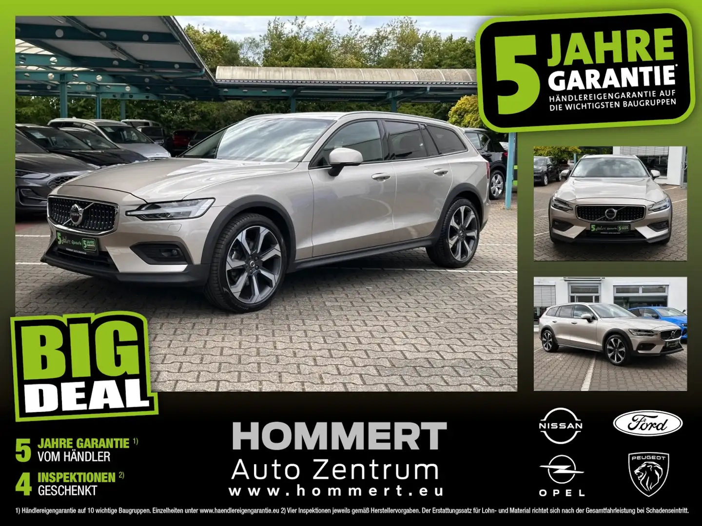 Volvo V60 Cross Country B4 AWD Plus *beh.Lenk*Kamera* Béžová - 1
