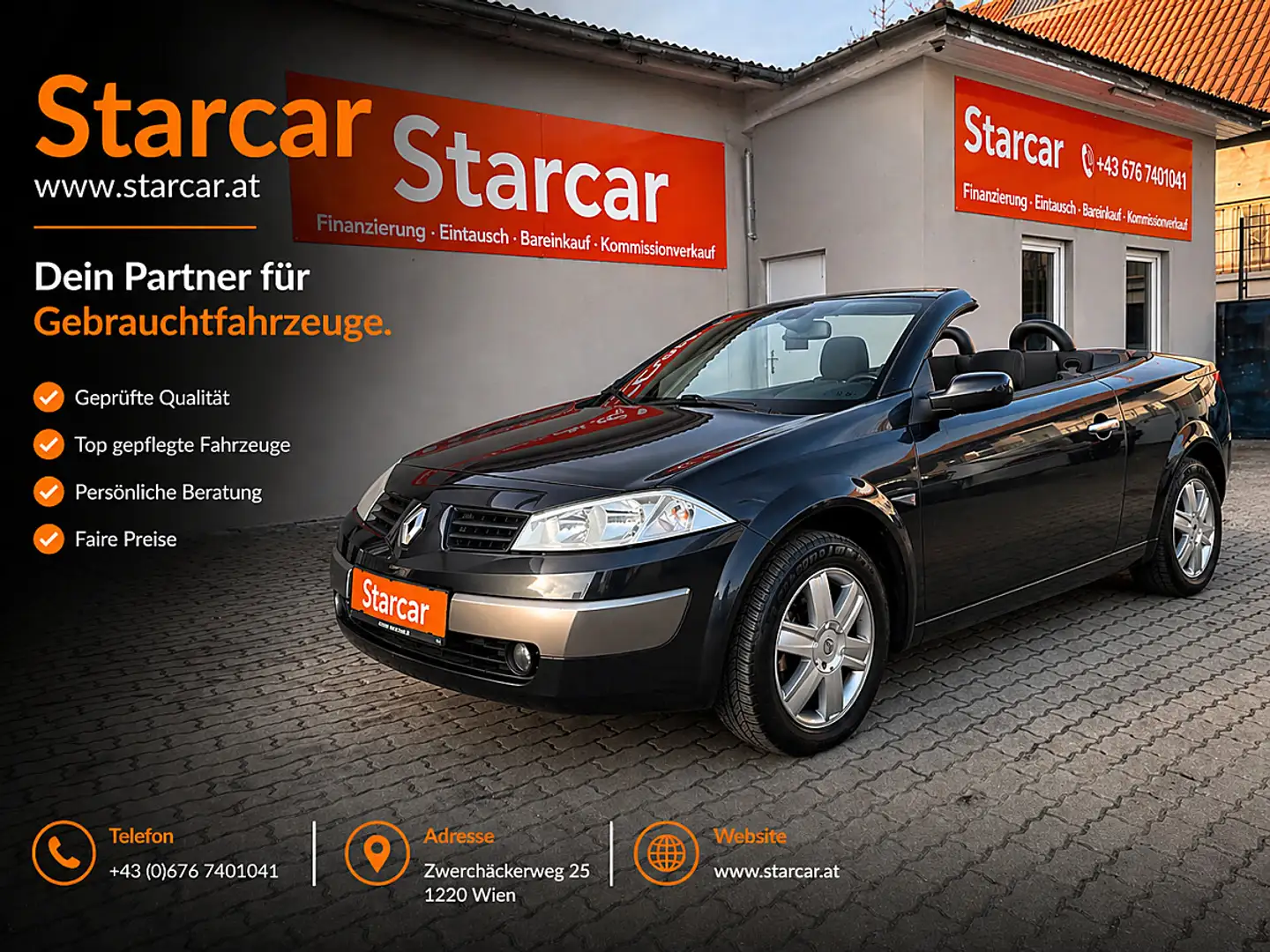 Renault Megane Mégane Dynamique Komfort 1,9 dCi*ZR.NEU*KLIMA* Grau - 1