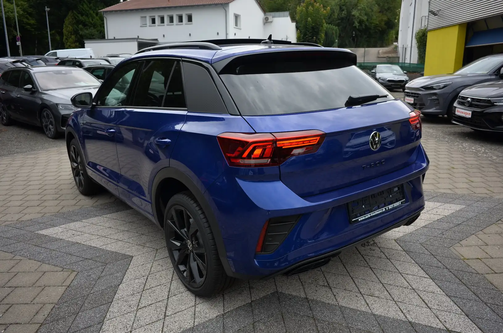 Volkswagen T-Roc 1.5 TSI DSG R-Line+19+AHK+Panoramadach+IQ Blau - 2