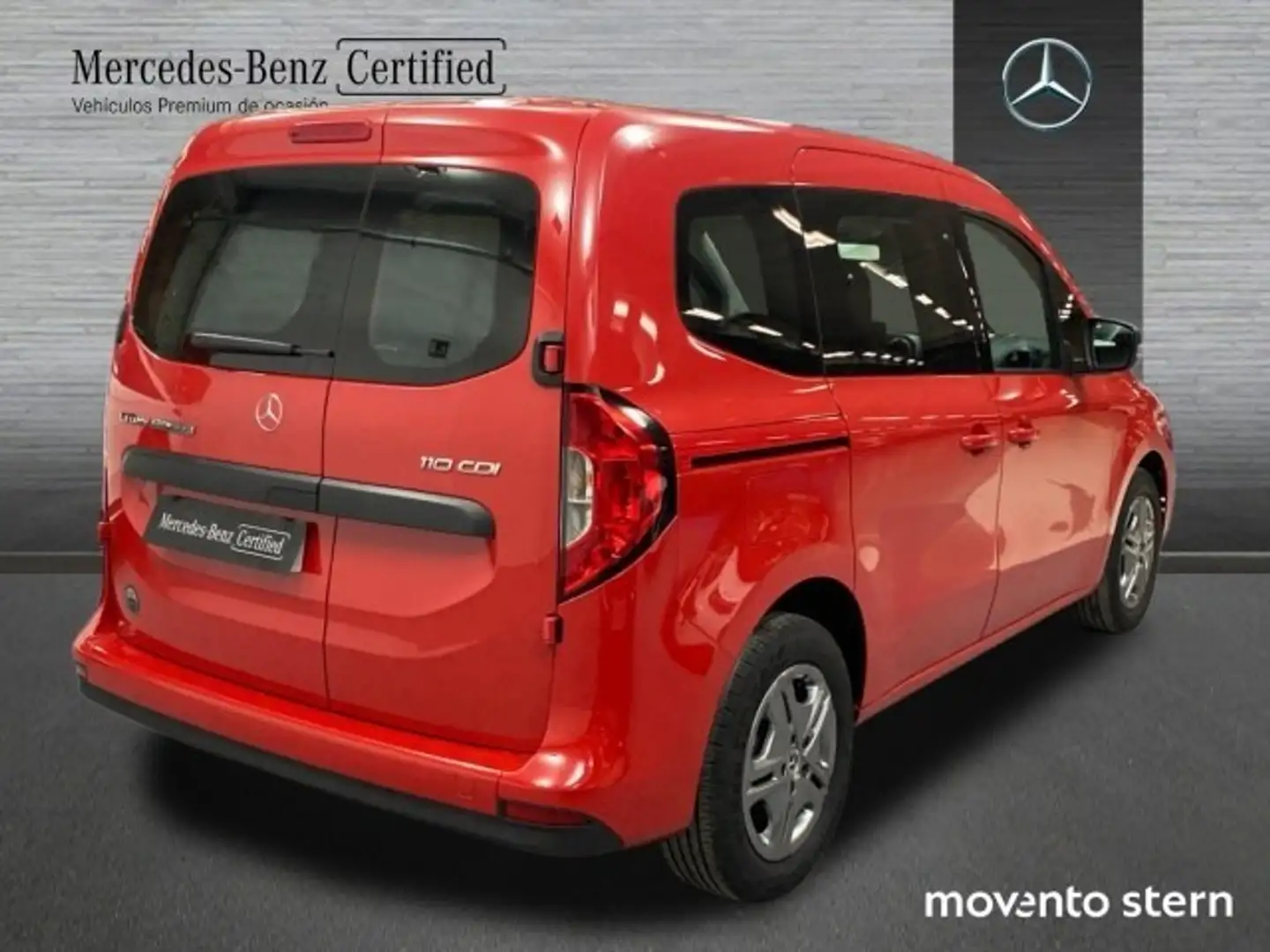 Mercedes-Benz Citan Tourer 110CDI Base Rojo - 2