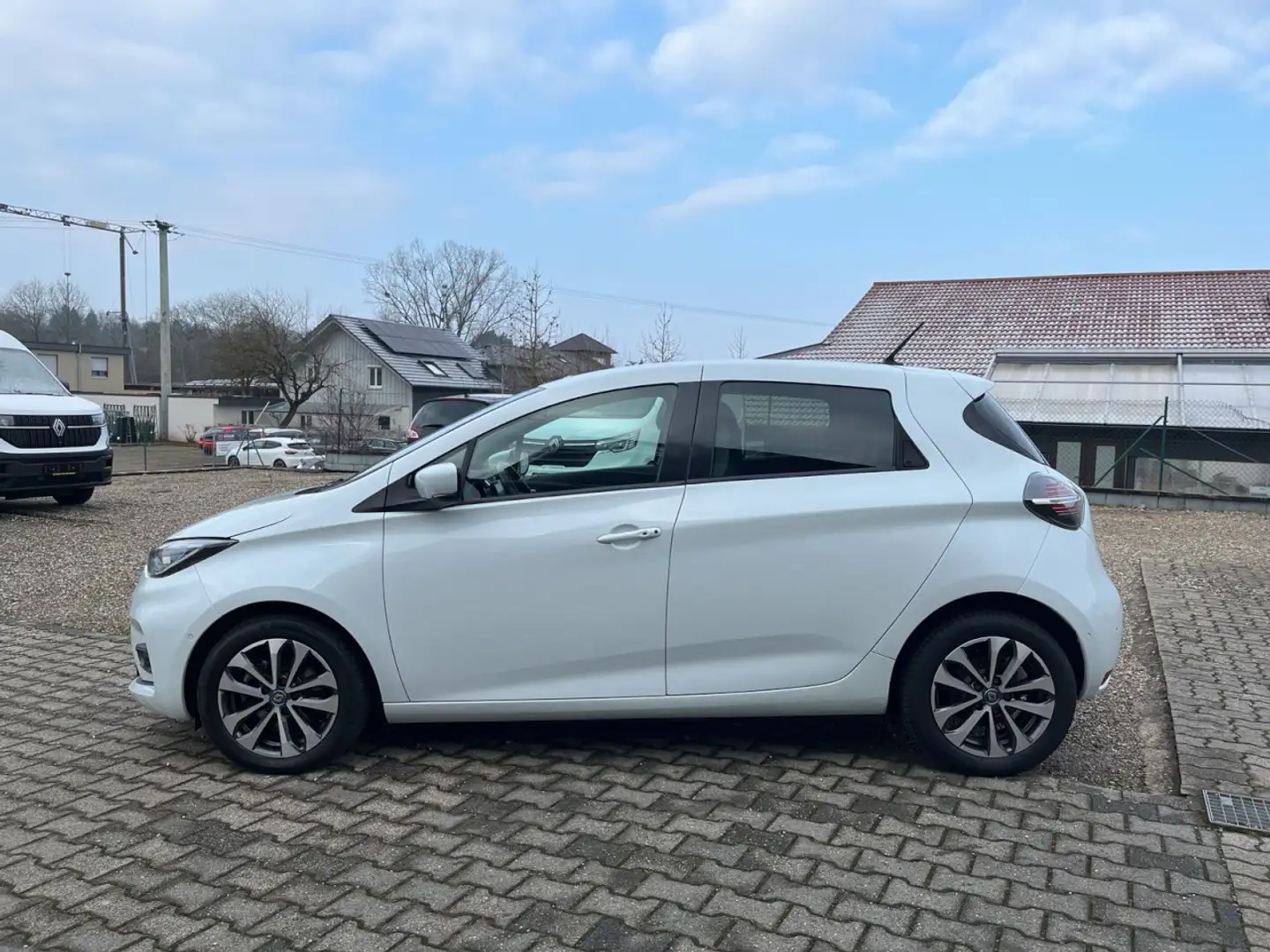 Renault ZOE Intens R 135 *Batterie inklusive* 50kWh Klima Blanc - 2