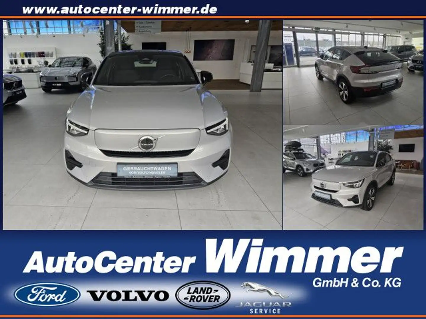 Volvo C40 Recharge Single Motor Plus Winter+Wärmpump uvm Silber - 1